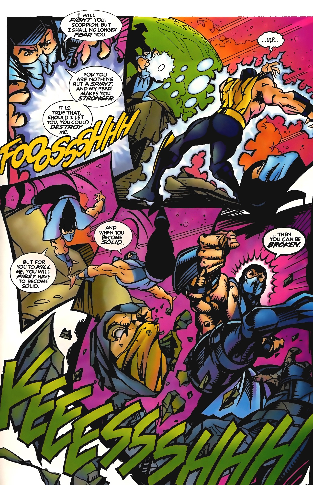 Read online Mortal Kombat (1994) comic -  Issue #4 - 8