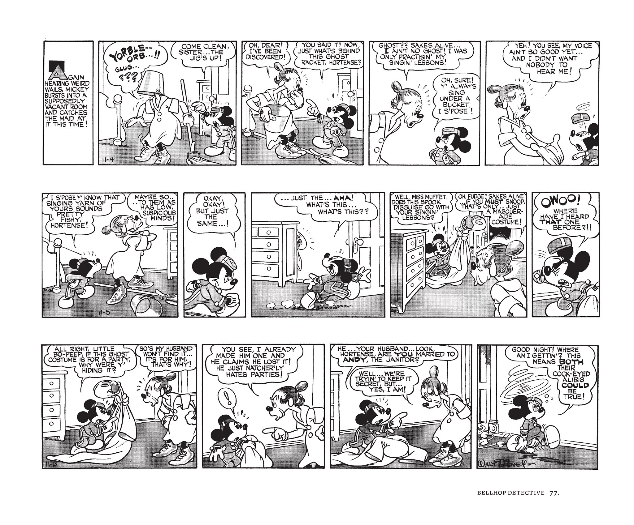Read online Walt Disney's Mickey Mouse by Floyd Gottfredson comic -  Issue # TPB 6 (Part 1) - 77