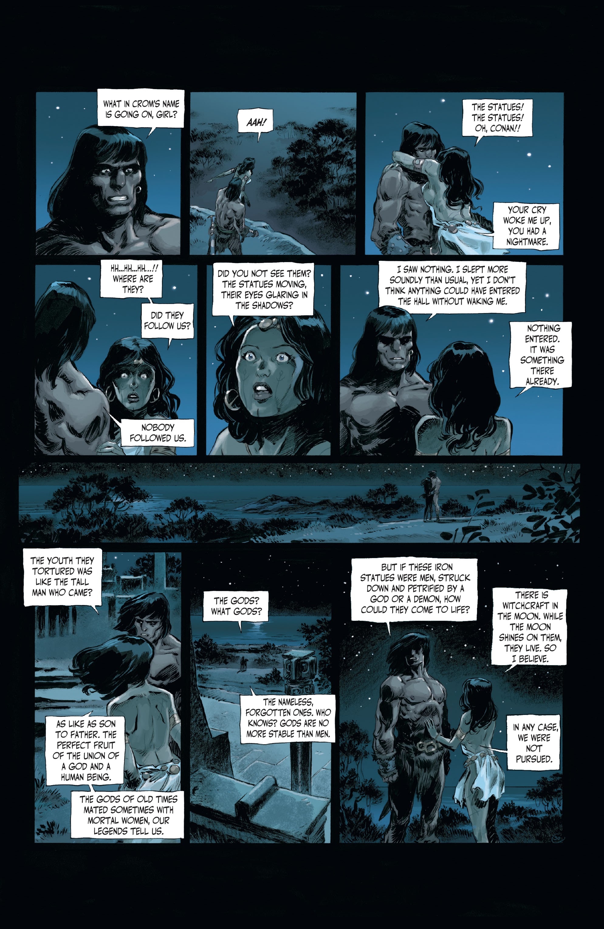 Read online The Cimmerian: Iron Shadows in the Moon comic -  Issue #2 - 12