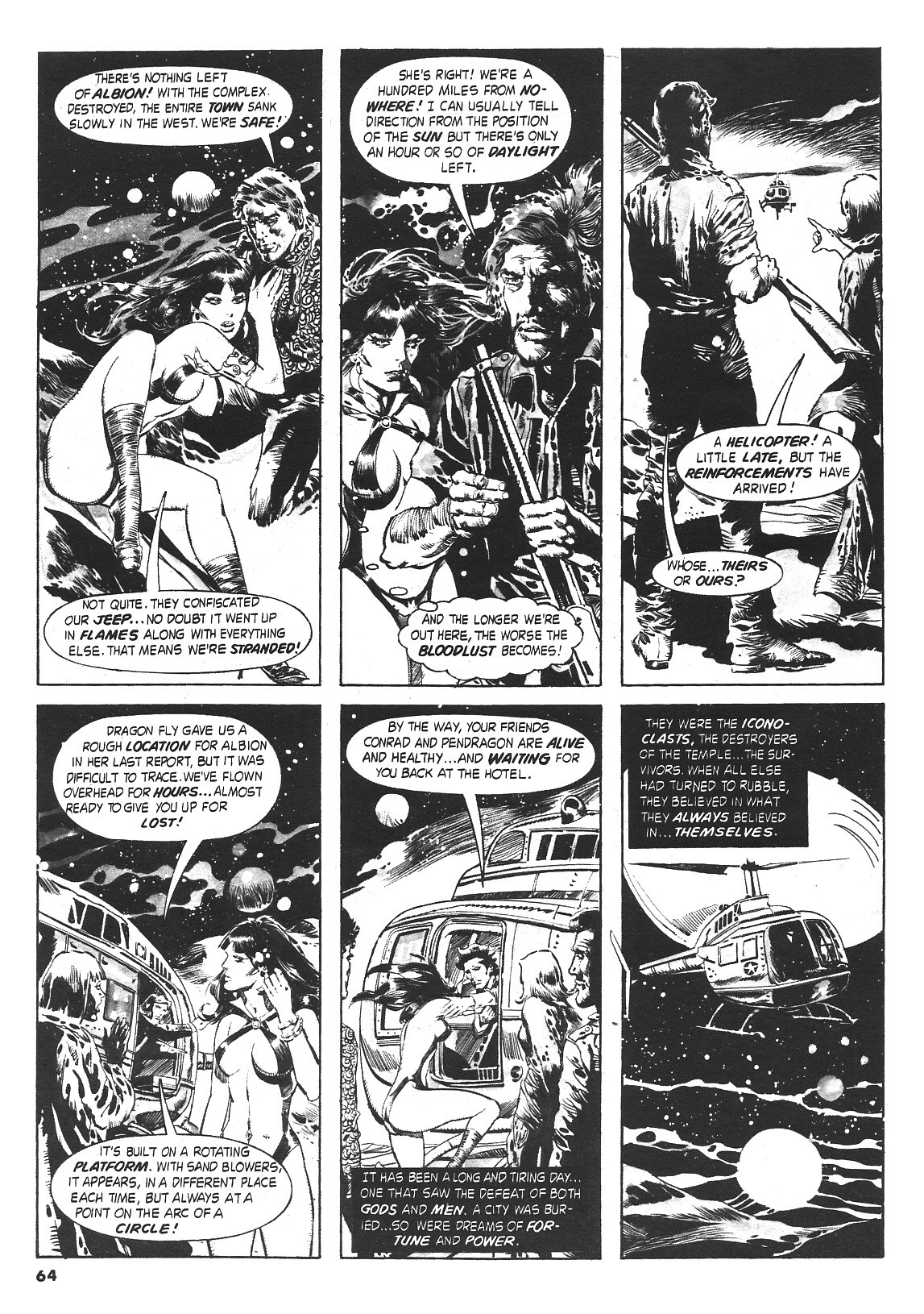 Read online Vampirella (1969) comic -  Issue #64 - 64