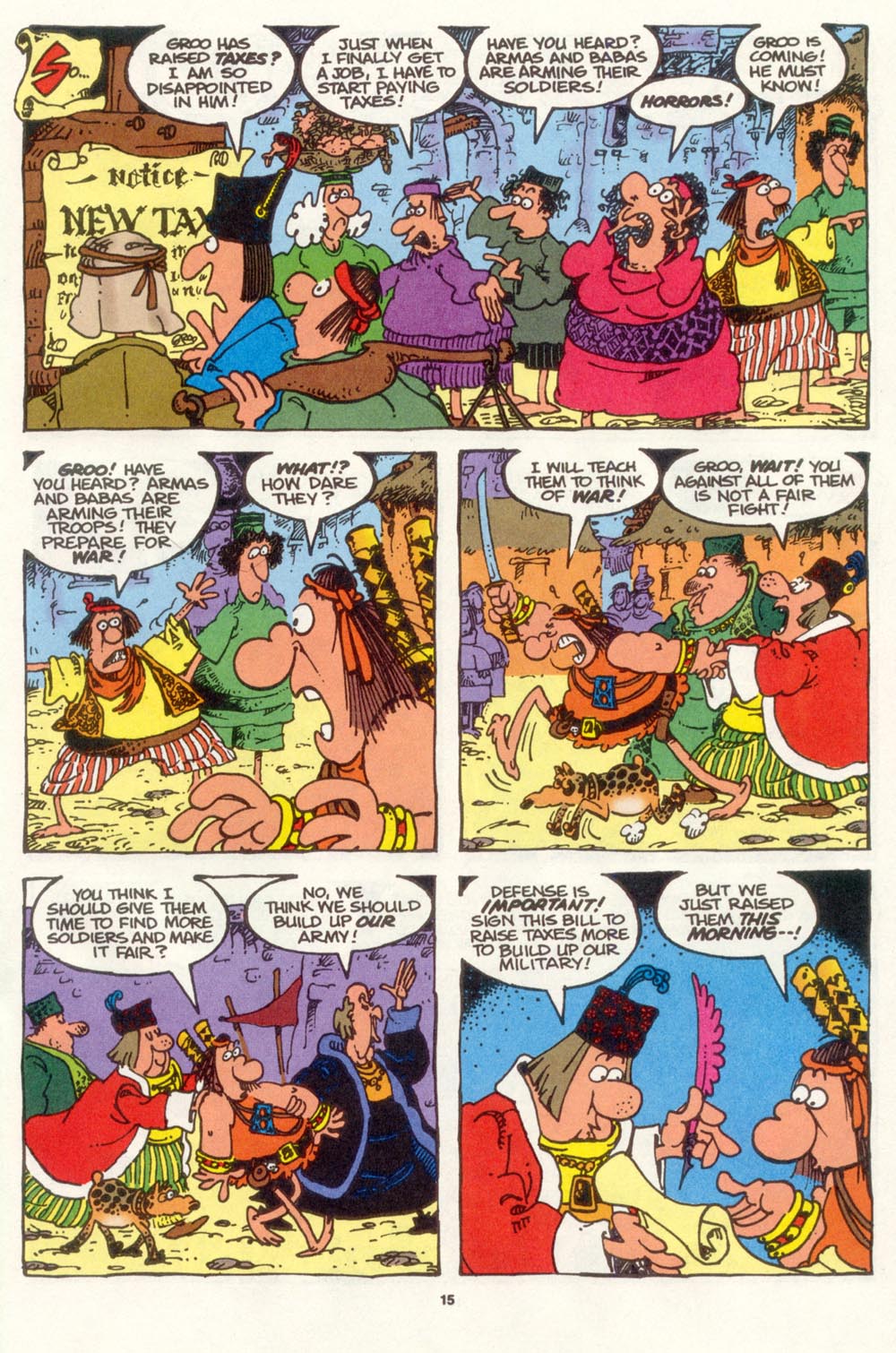 Read online Sergio Aragonés Groo the Wanderer comic -  Issue #109 - 17