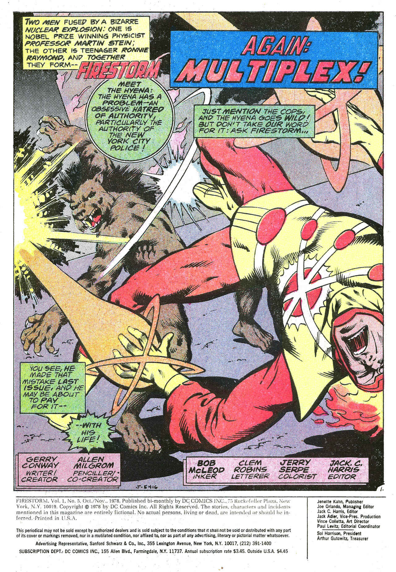 Read online Firestorm (1978) comic -  Issue #5 - 4