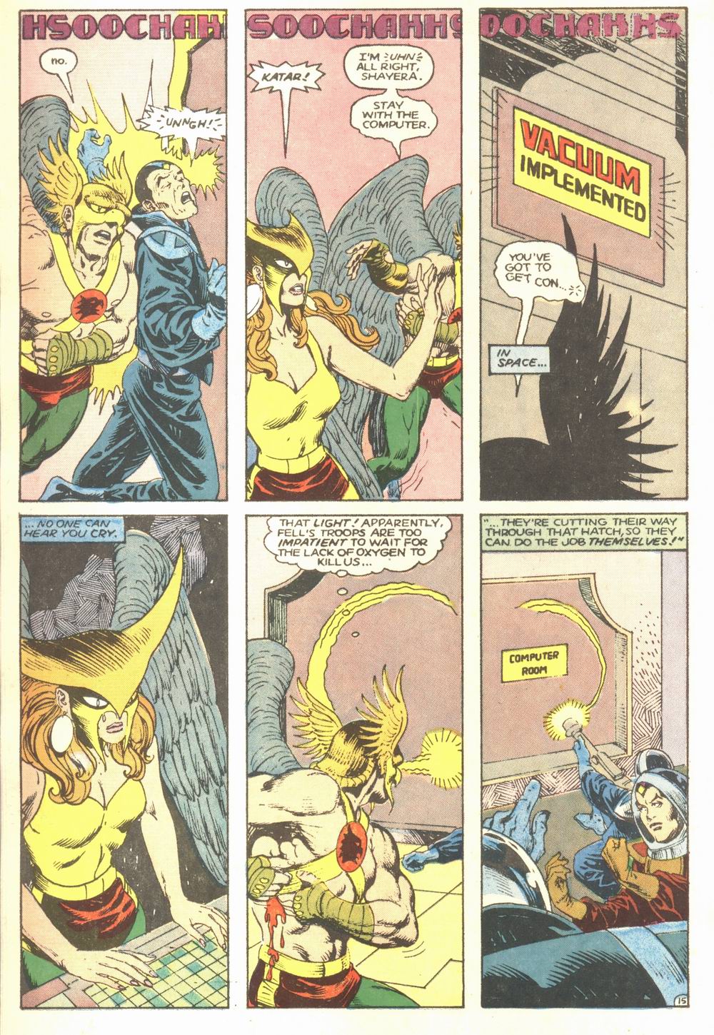Read online The Shadow War of Hawkman comic -  Issue #4 - 16