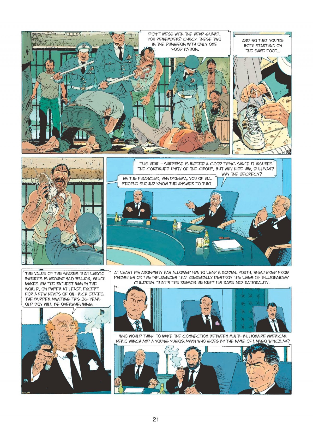 Read online Largo Winch comic -  Issue # TPB 1 - 21