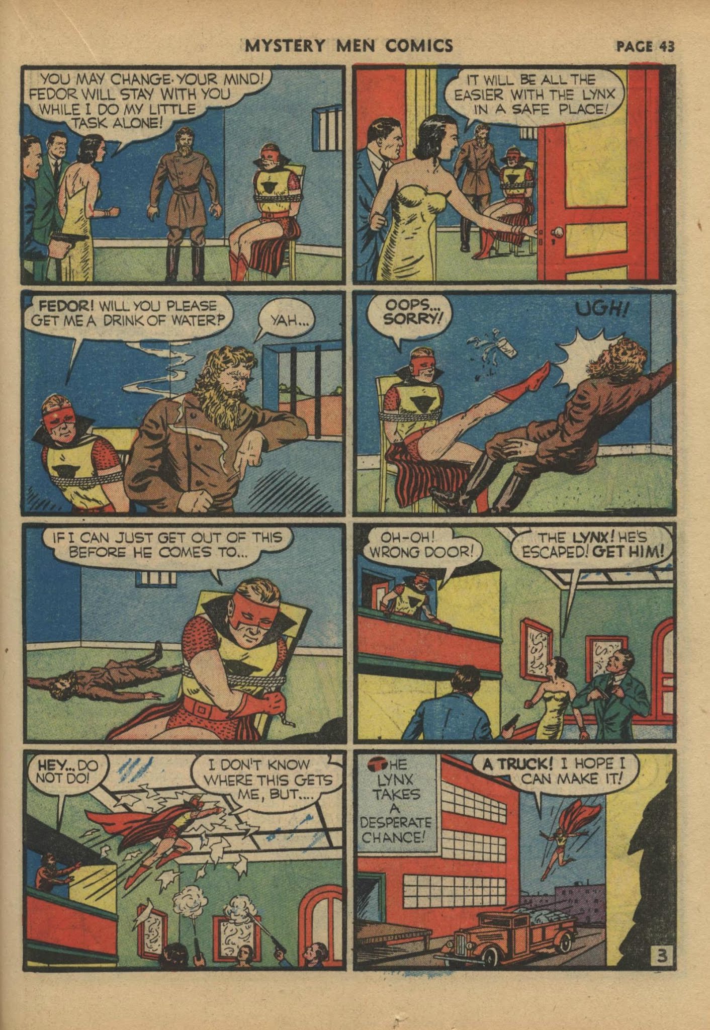 Read online Mystery Men Comics comic -  Issue #17 - 45