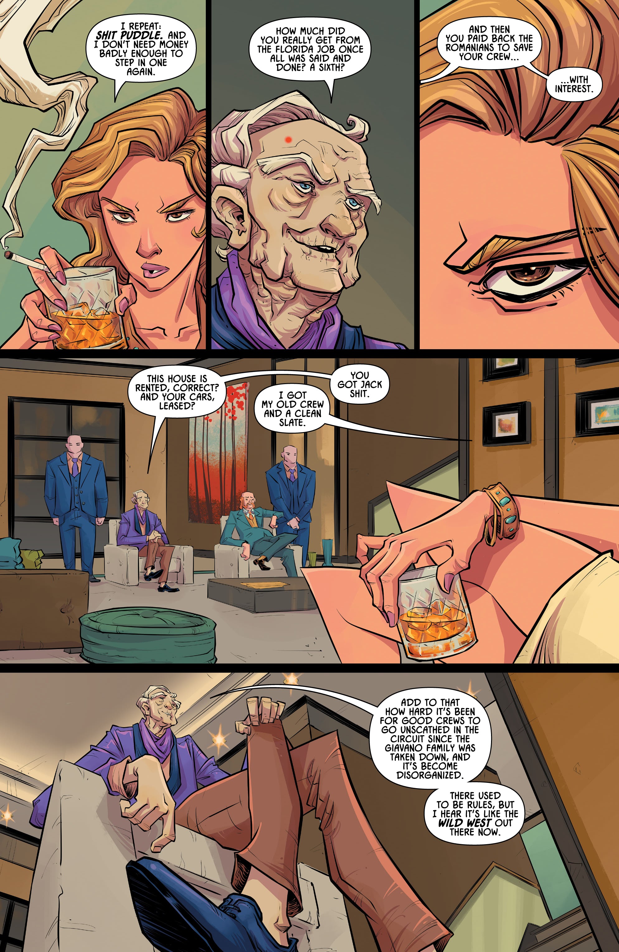 Read online Kaiju Score: Steal From the Gods comic -  Issue #1 - 17
