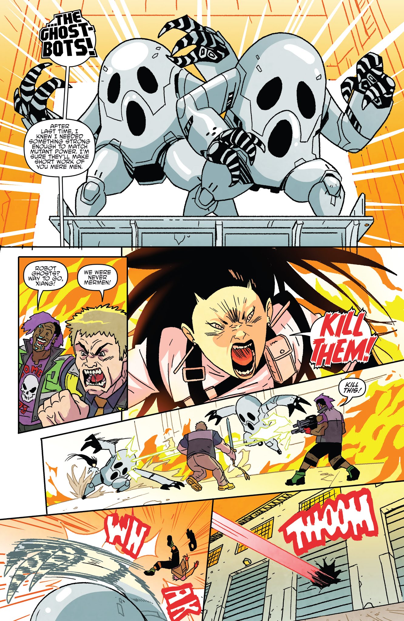 Read online Teenage Mutant Ninja Turtles: Bebop & Rocksteady Hit the Road comic -  Issue #2 - 14