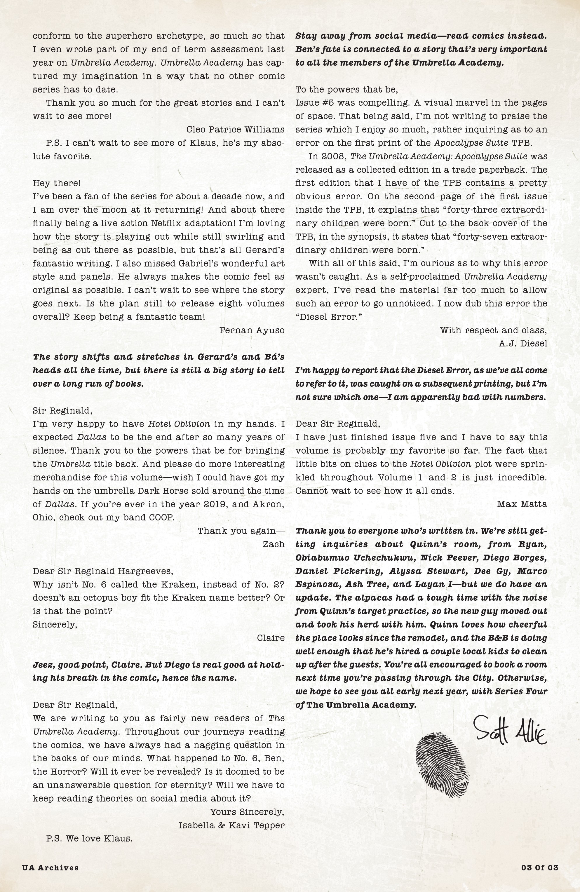 Read online The Umbrella Academy: Hotel Oblivion comic -  Issue #7 - 28