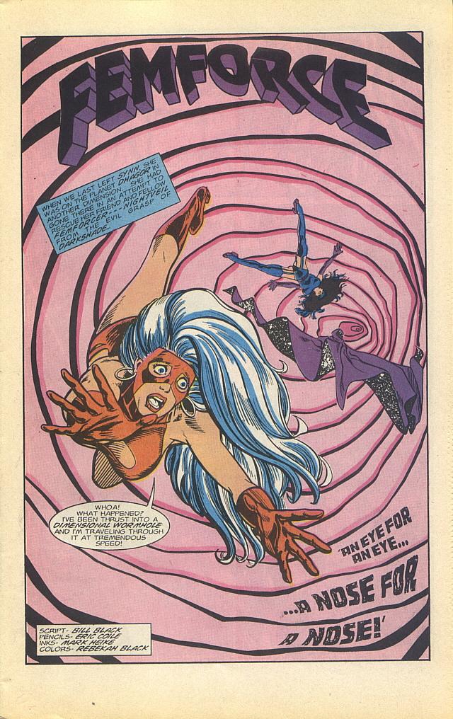 Read online Femforce comic -  Issue #85 - 3