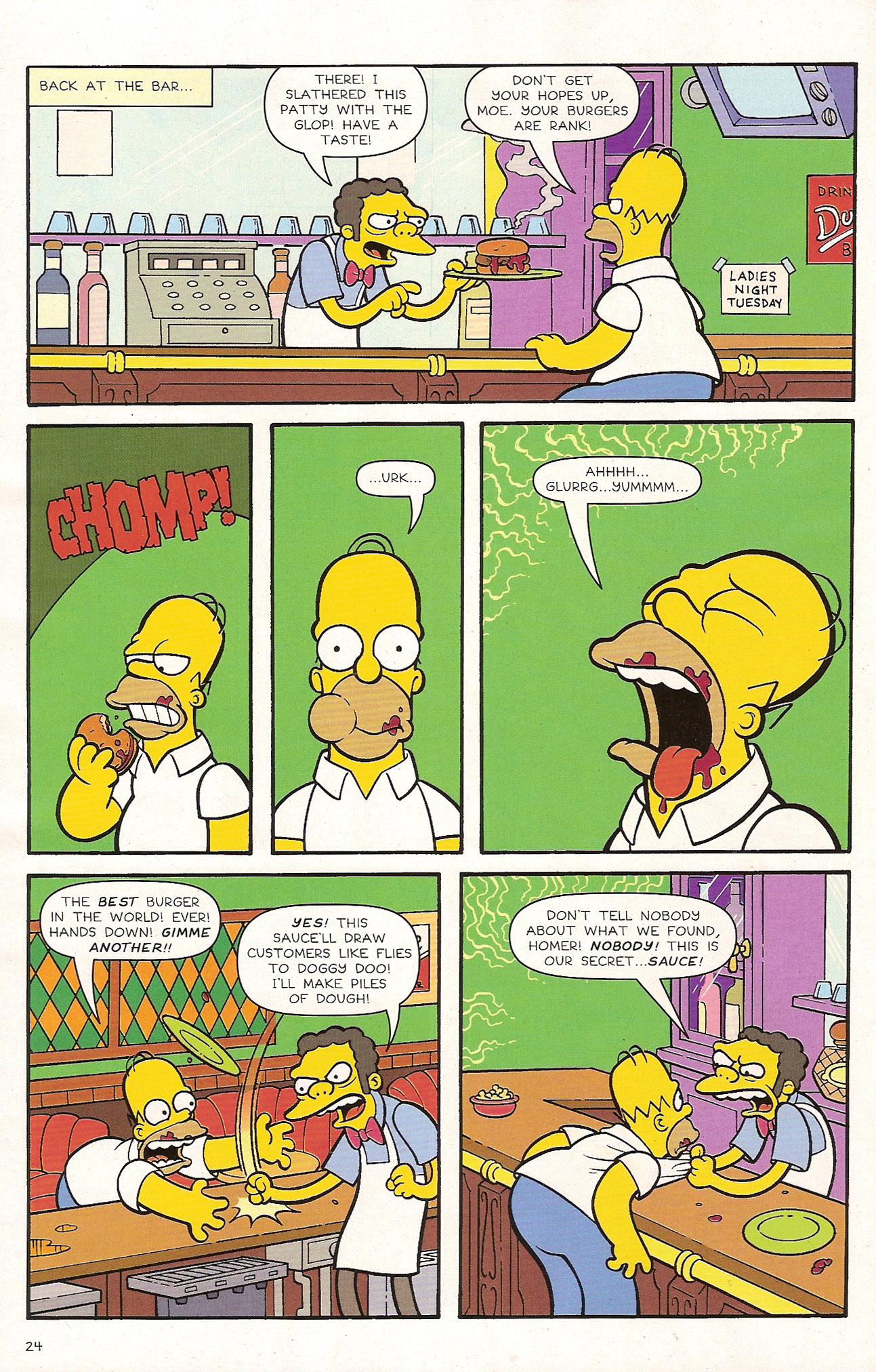Read online The Simpsons Winter Wingding comic -  Issue #5 - 25