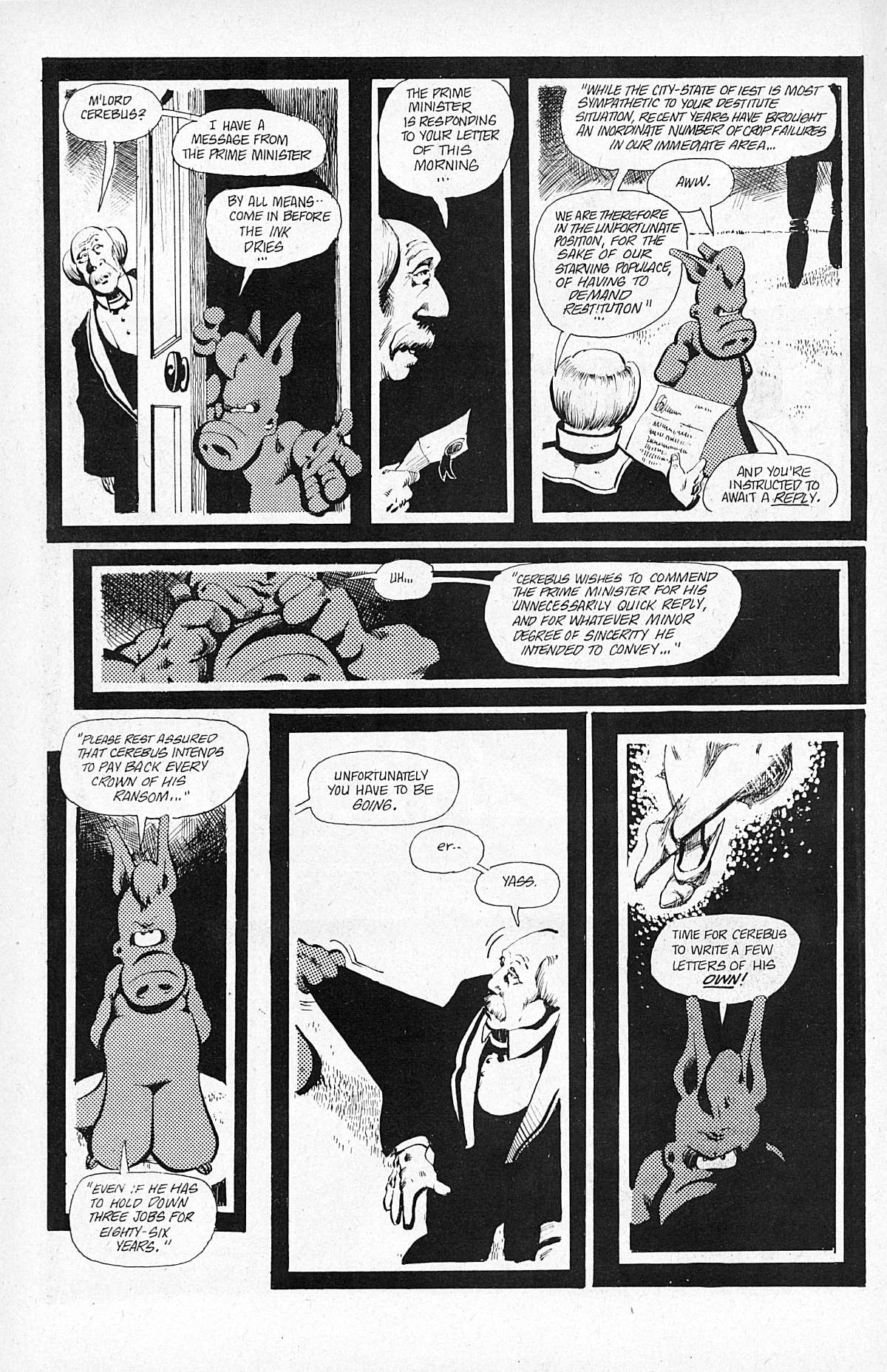 Read online Cerebus comic -  Issue #29 - 20