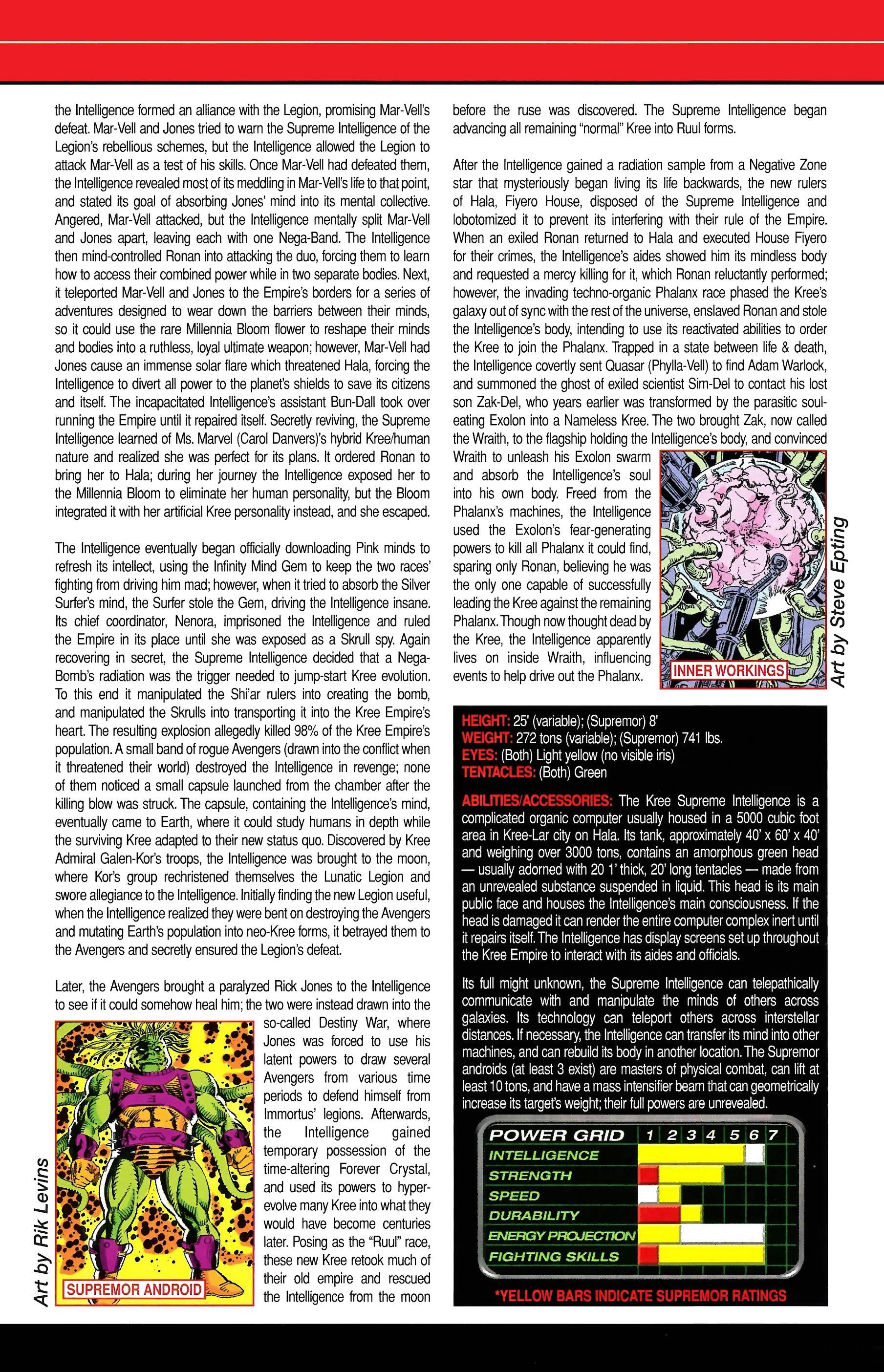 Read online Official Handbook of the Marvel Universe A to Z comic -  Issue # TPB 11 (Part 2) - 72