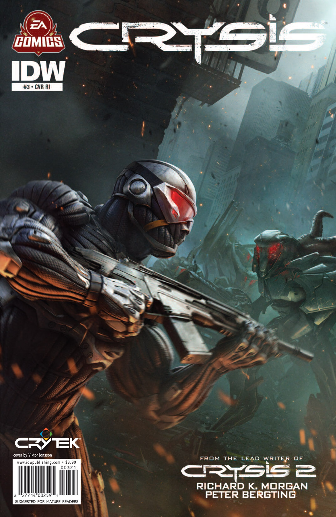 Read online Crysis comic -  Issue #3 - 2