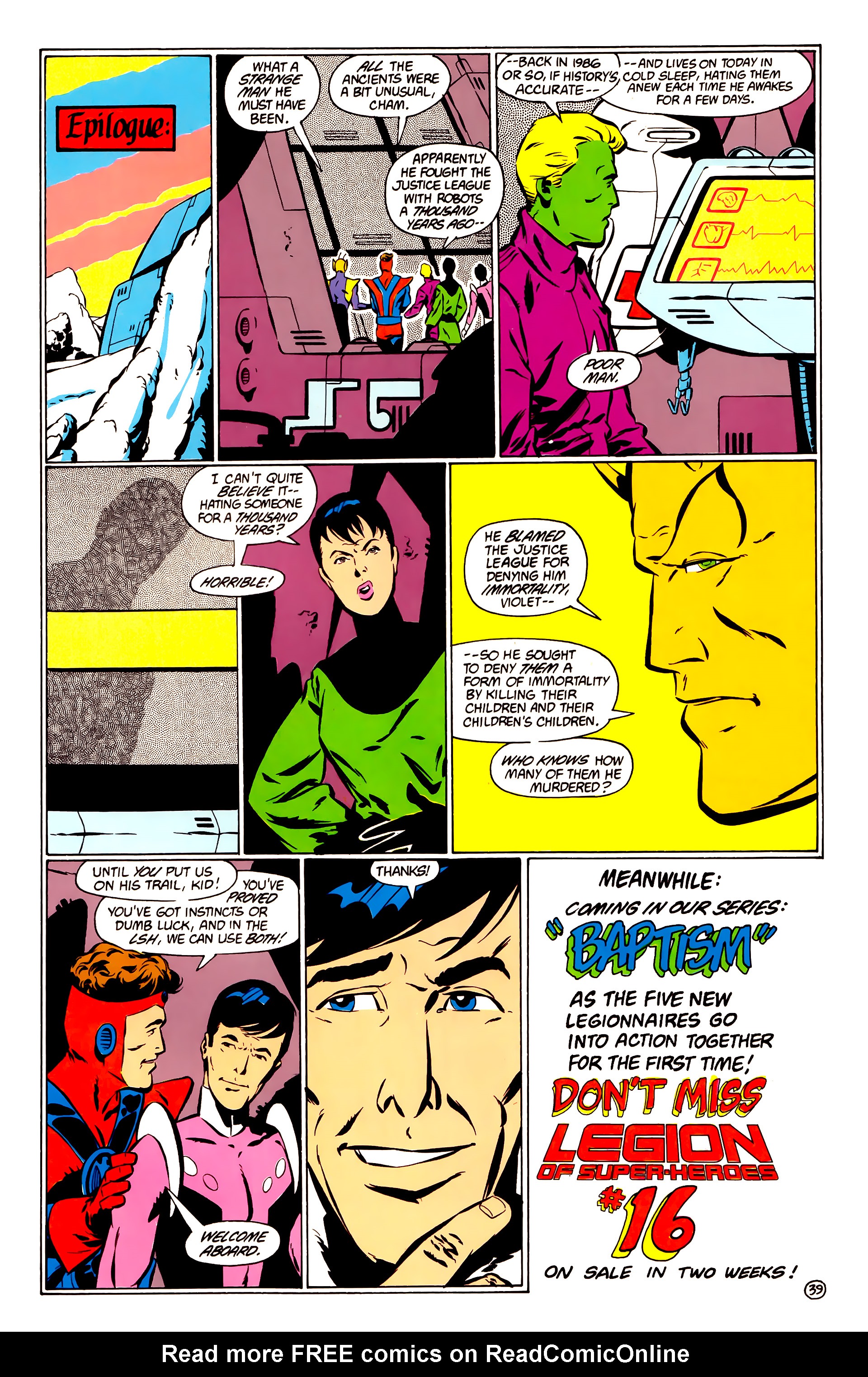 Read online Legion of Super-Heroes (1984) comic -  Issue # _Annual 1 - 41