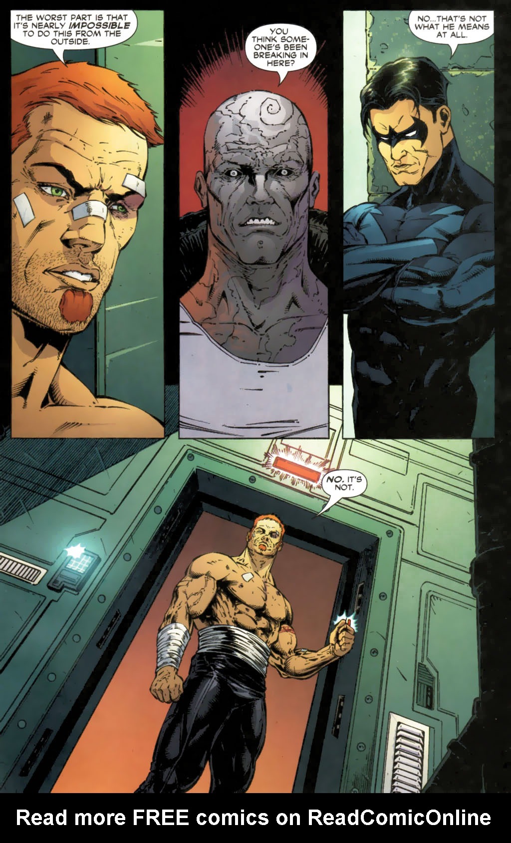 Read online Outsiders (2003) comic -  Issue #22 - 21