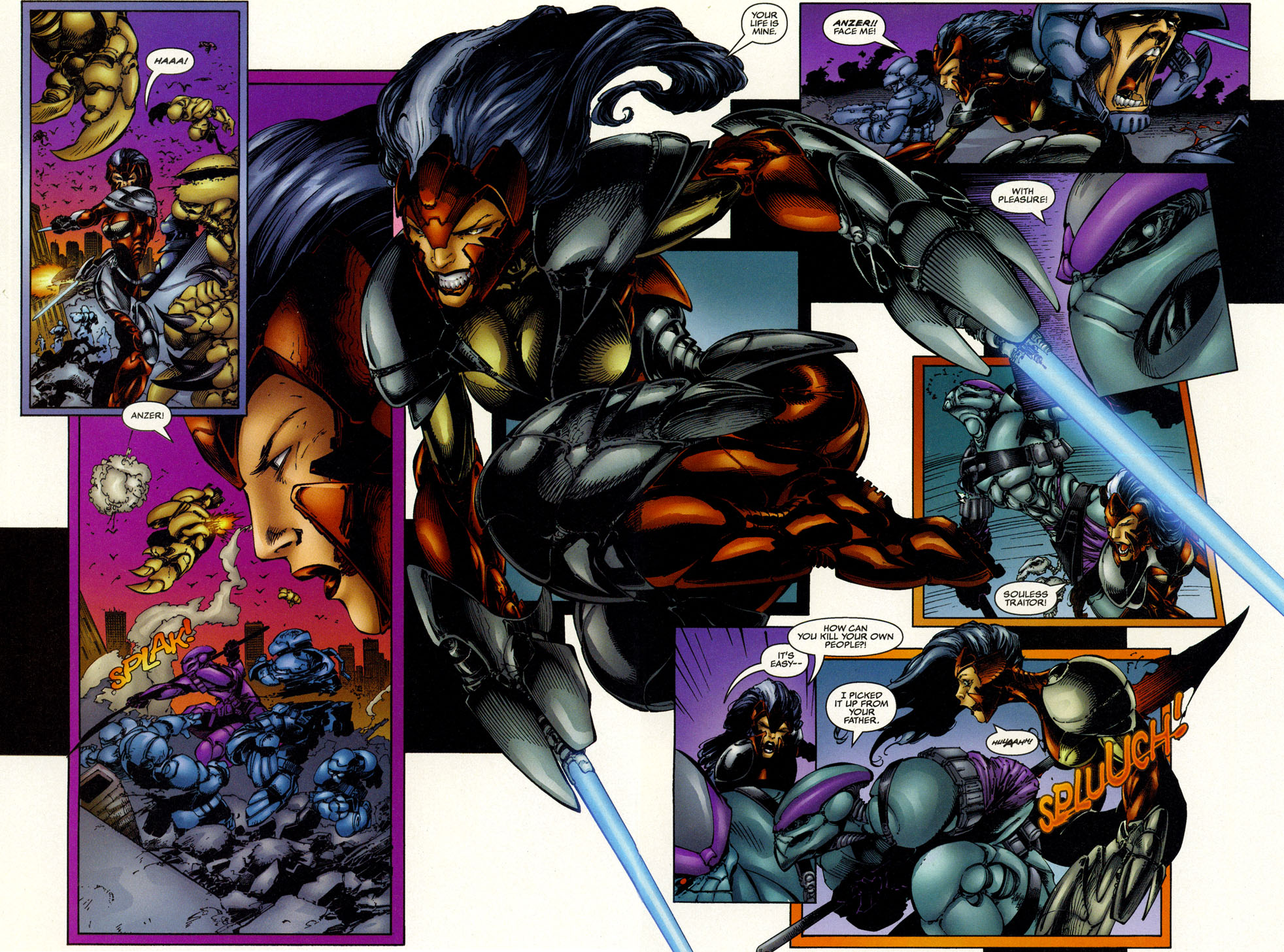 Read online Weapon Zero comic -  Issue #15 - 33