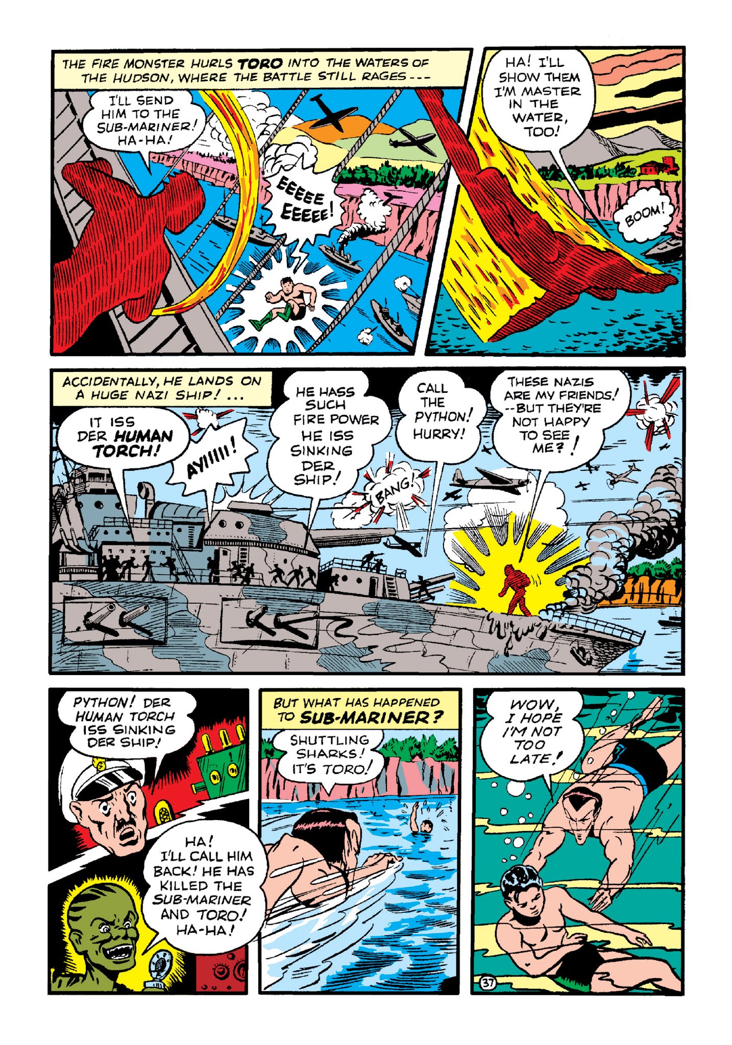 Read online Marvel Masterworks: Golden Age Human Torch comic -  Issue # TPB 2 (Part 3) - 44