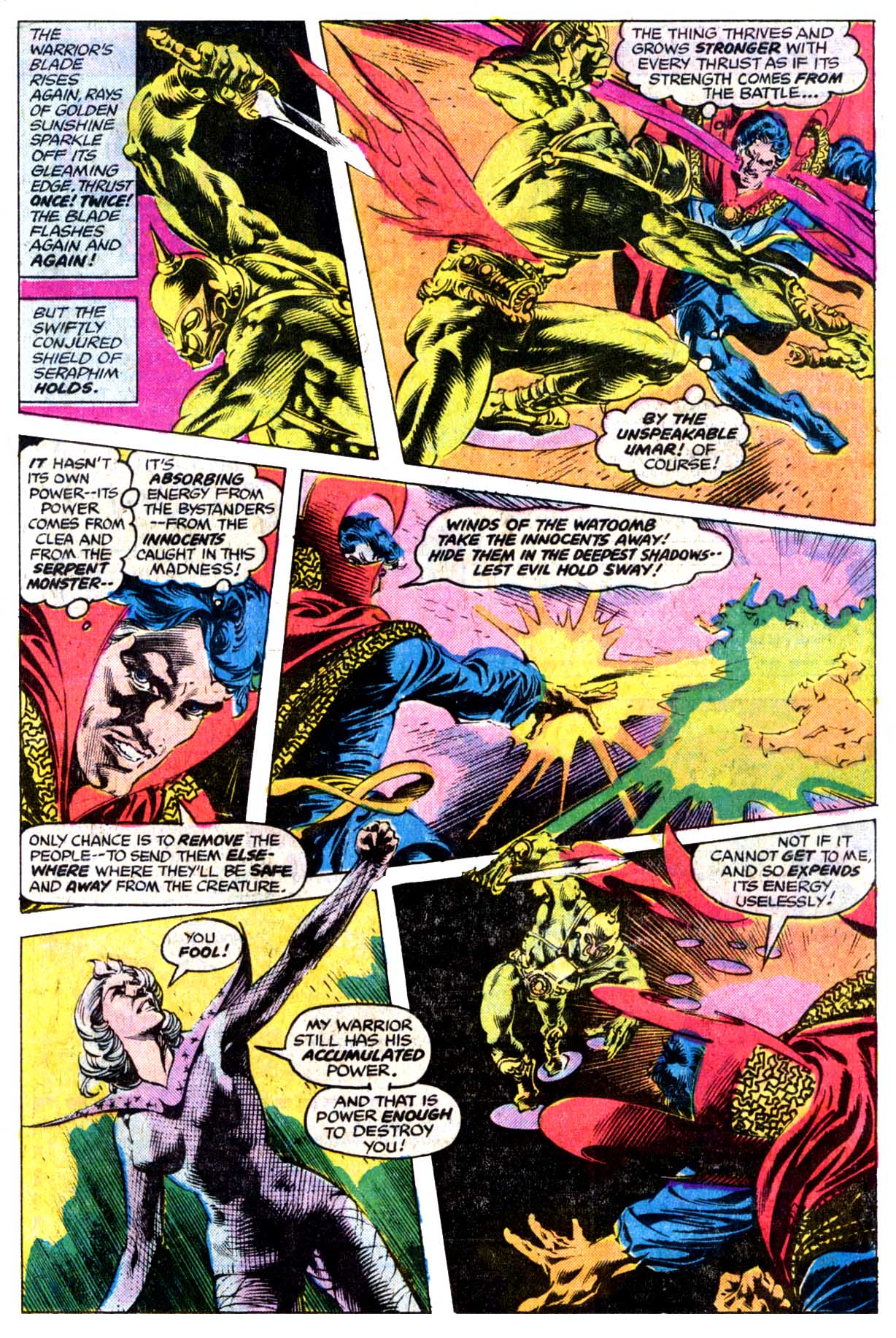Read online Doctor Strange (1974) comic -  Issue #22 - 12