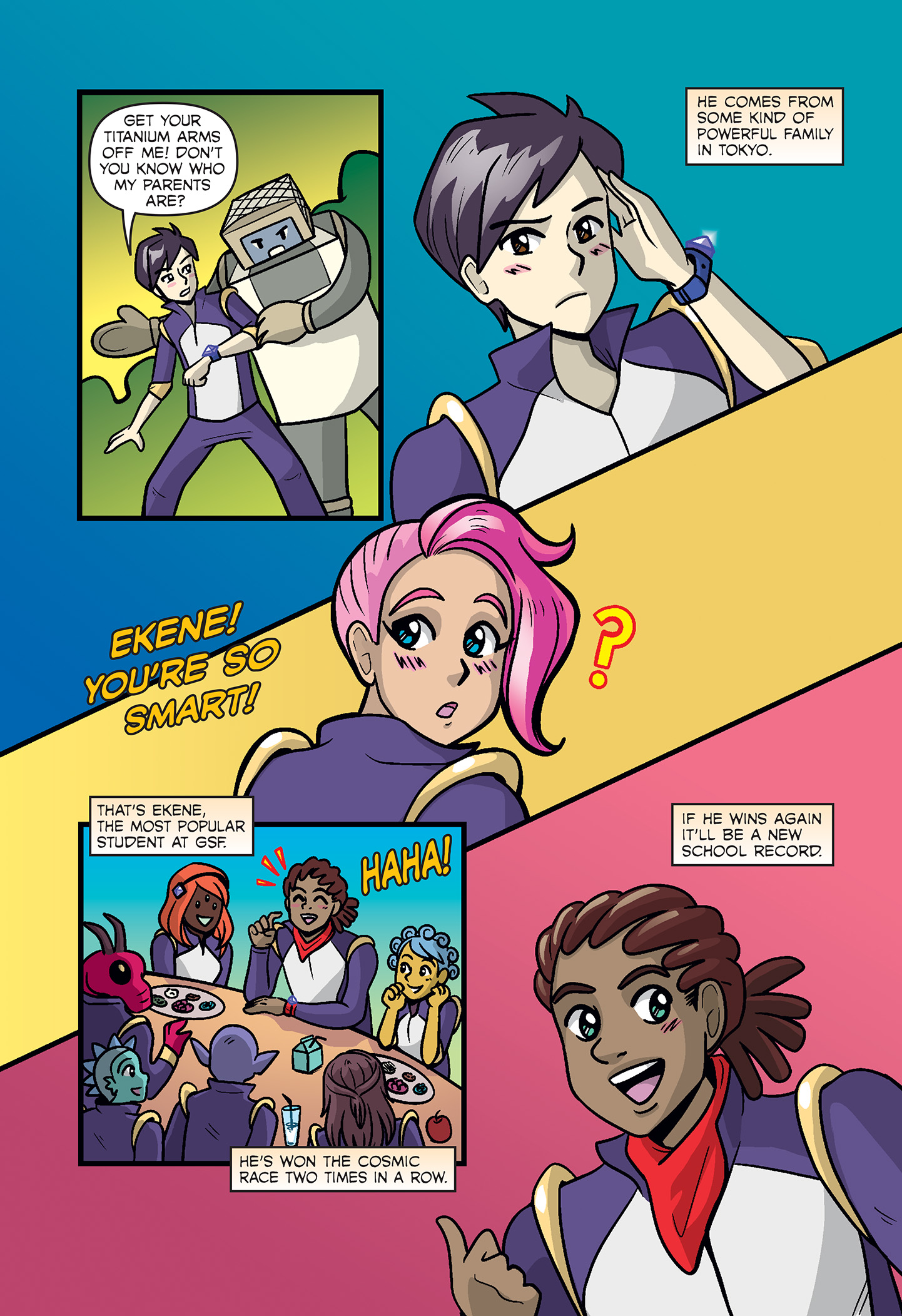 Read online Ana and the Cosmic Race comic -  Issue # TPB - 10