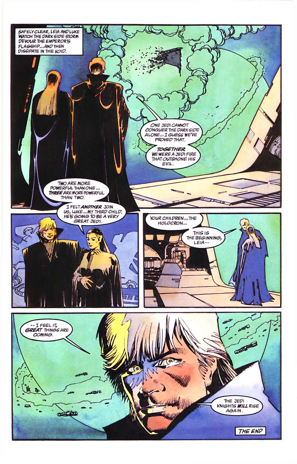 Read online Star Wars: Dark Empire comic -  Issue #6 - 27