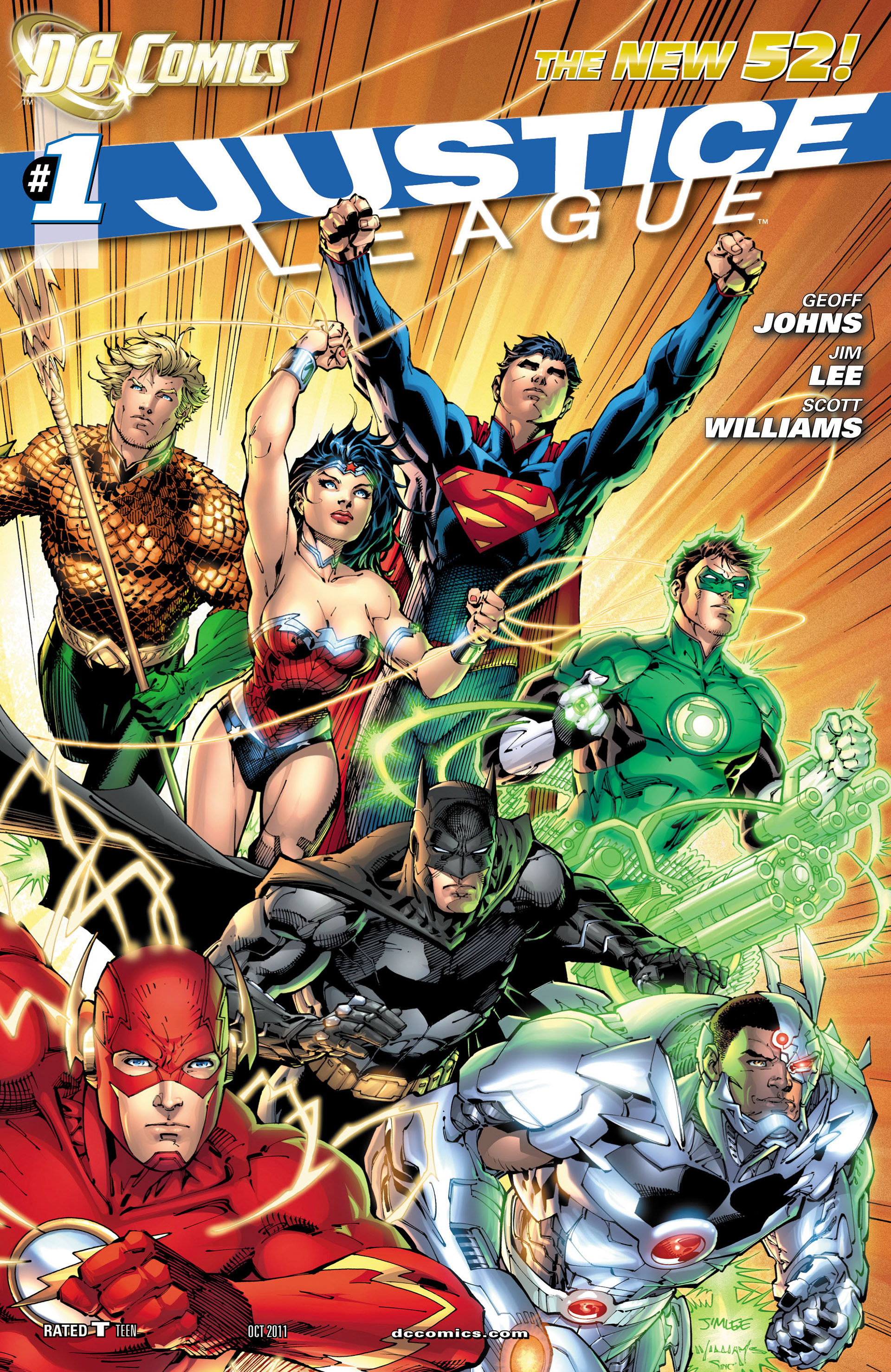 Read online Justice League (2011) comic -  Issue #1 - 1