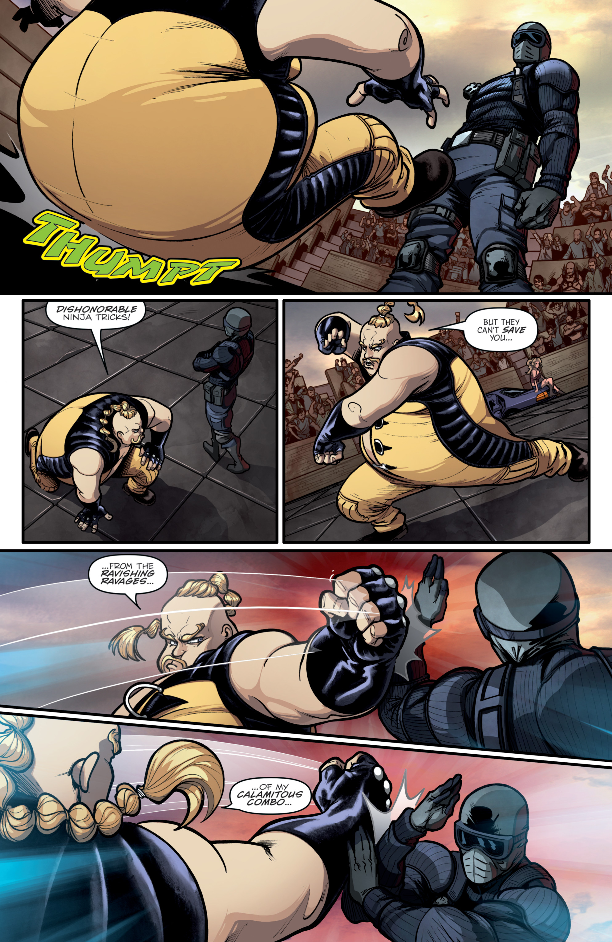 Read online Street Fighter X G.I. Joe comic -  Issue #3 - 5