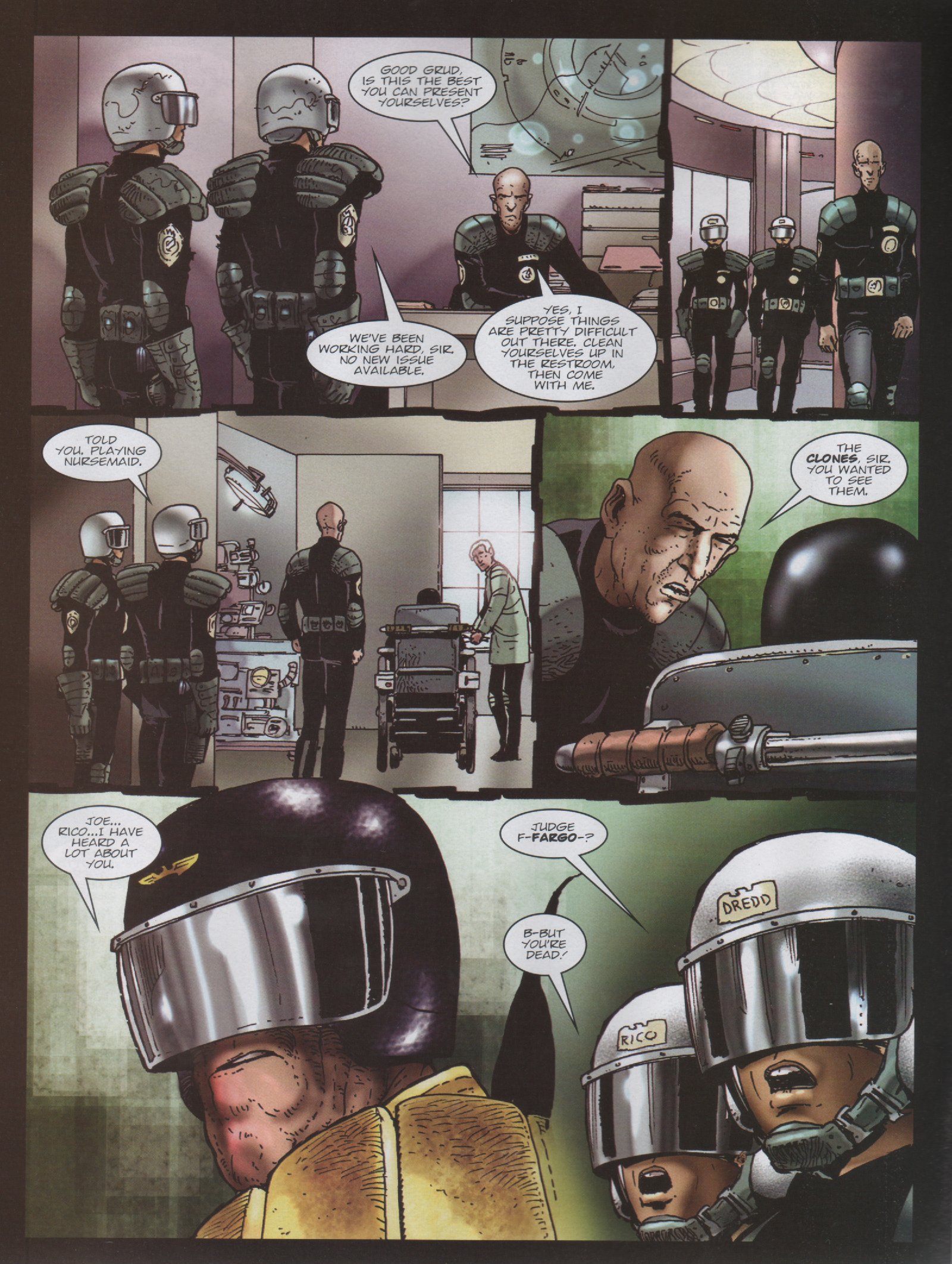 Read online Judge Dredd Origins comic -  Issue # TPB - 89