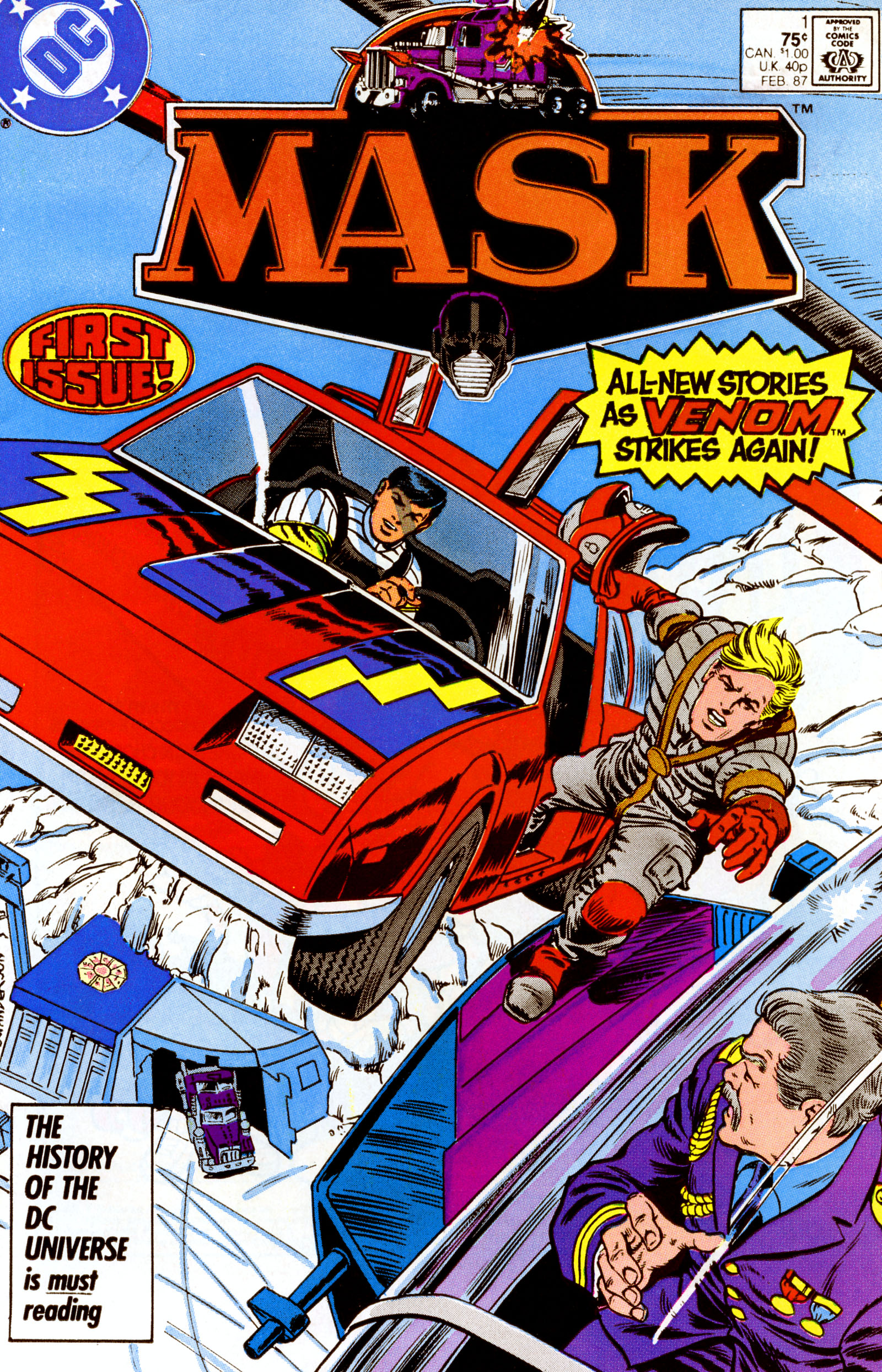 Read online MASK (1987) comic -  Issue #1 - 1