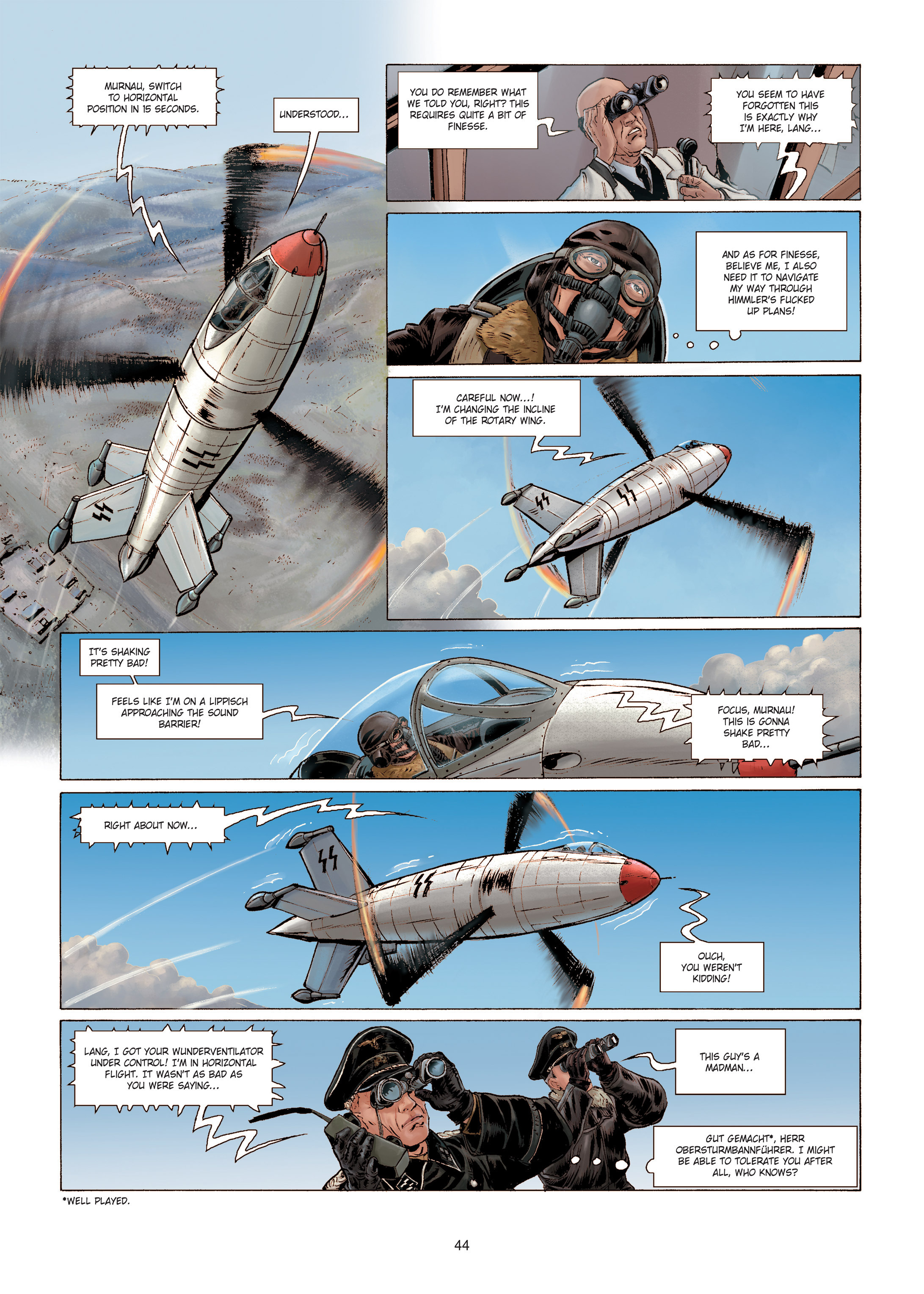 Read online Wunderwaffen comic -  Issue #2 - 45