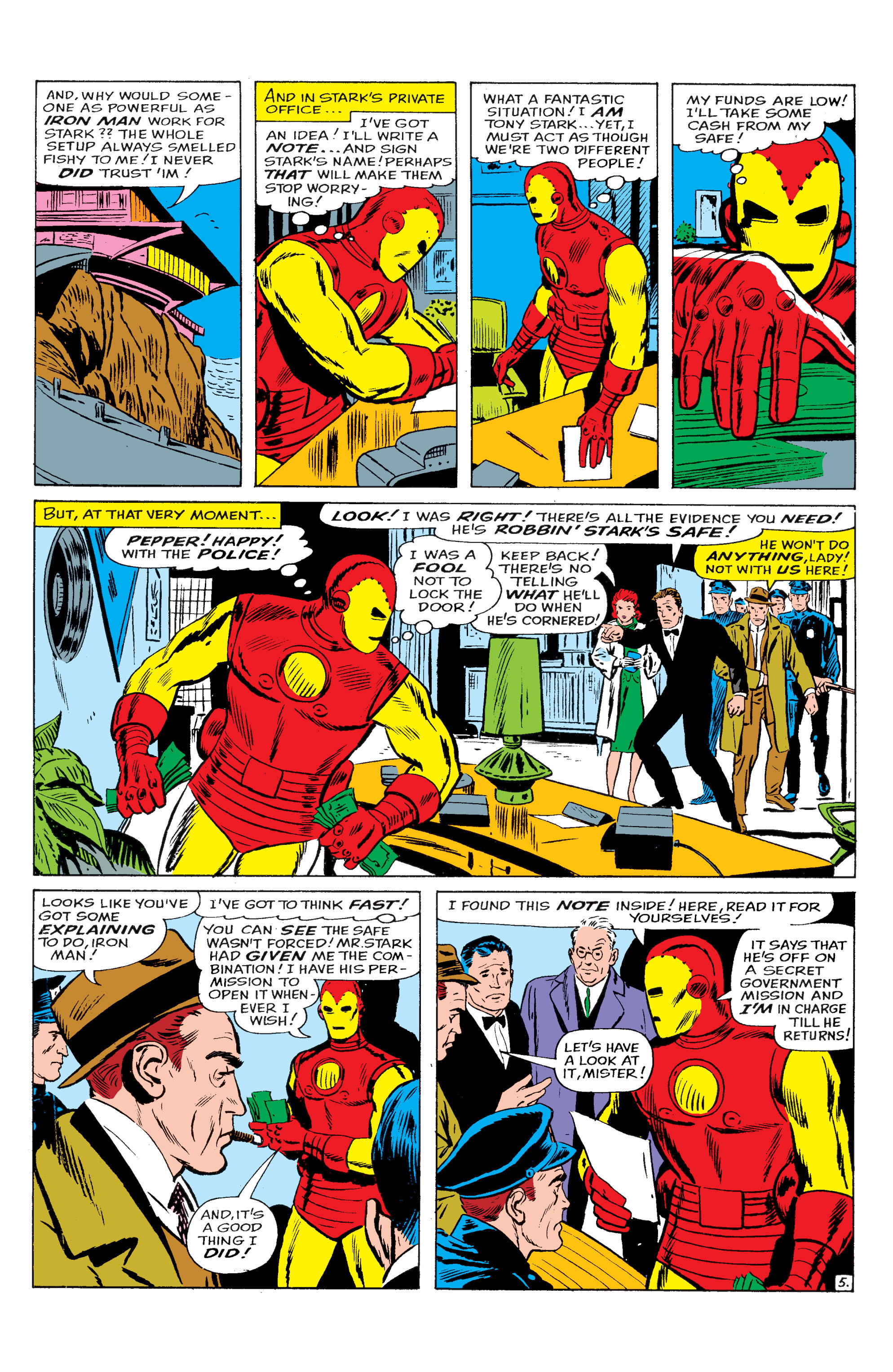 Read online Marvel Masterworks: The Invincible Iron Man comic -  Issue # TPB 2 (Part 2) - 61