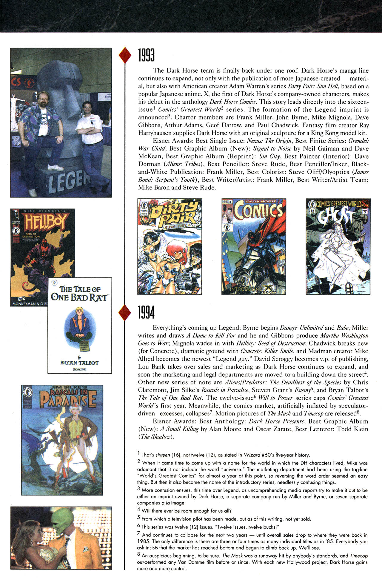 Read online A Decade of Dark Horse comic -  Issue #2 - 33