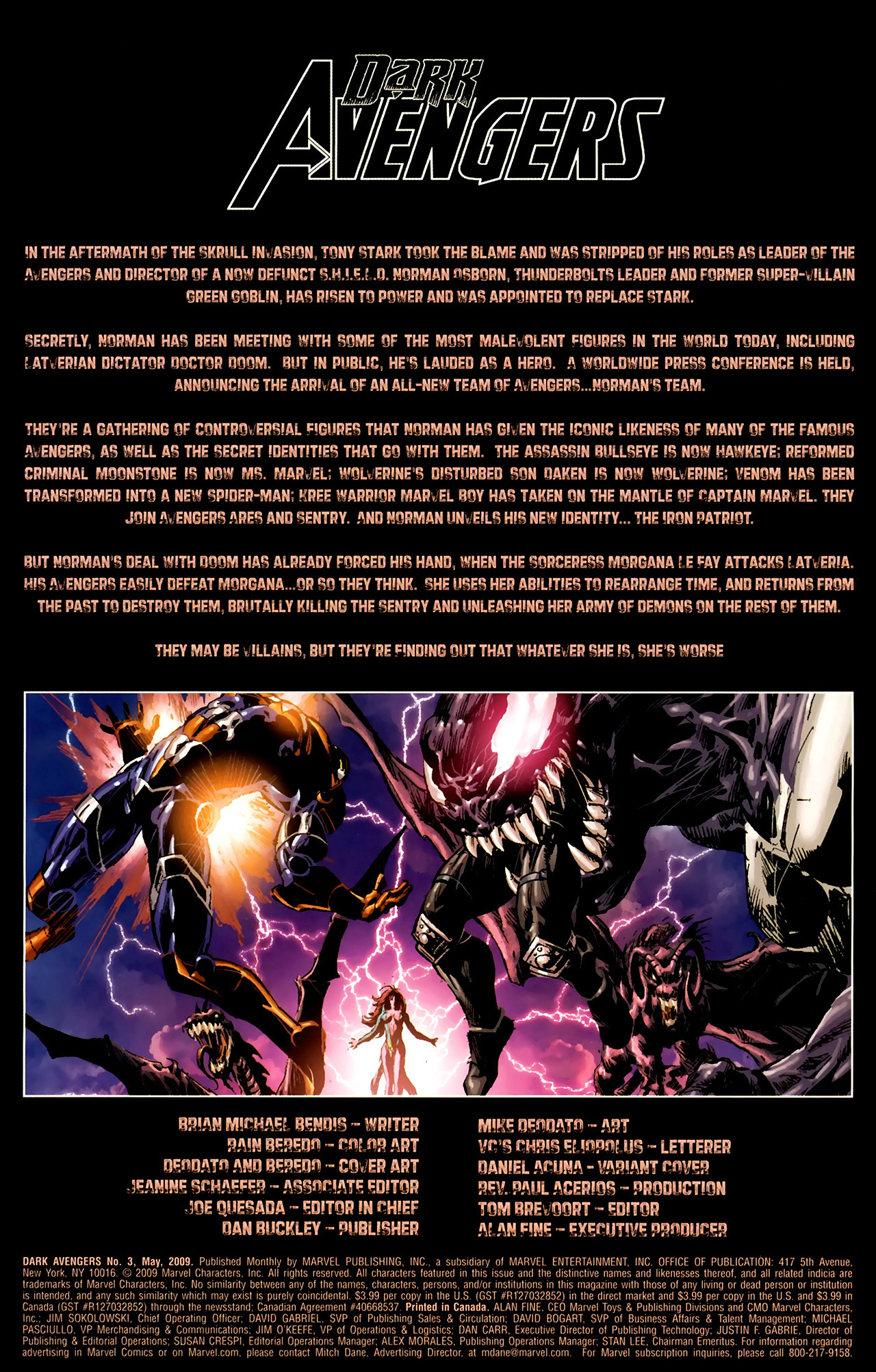 Read online Dark Avengers (2009) comic -  Issue #3 - 3