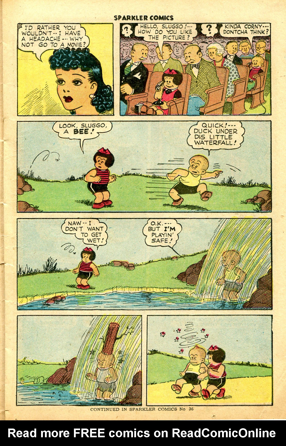 Read online Sparkler Comics comic -  Issue #35 - 21
