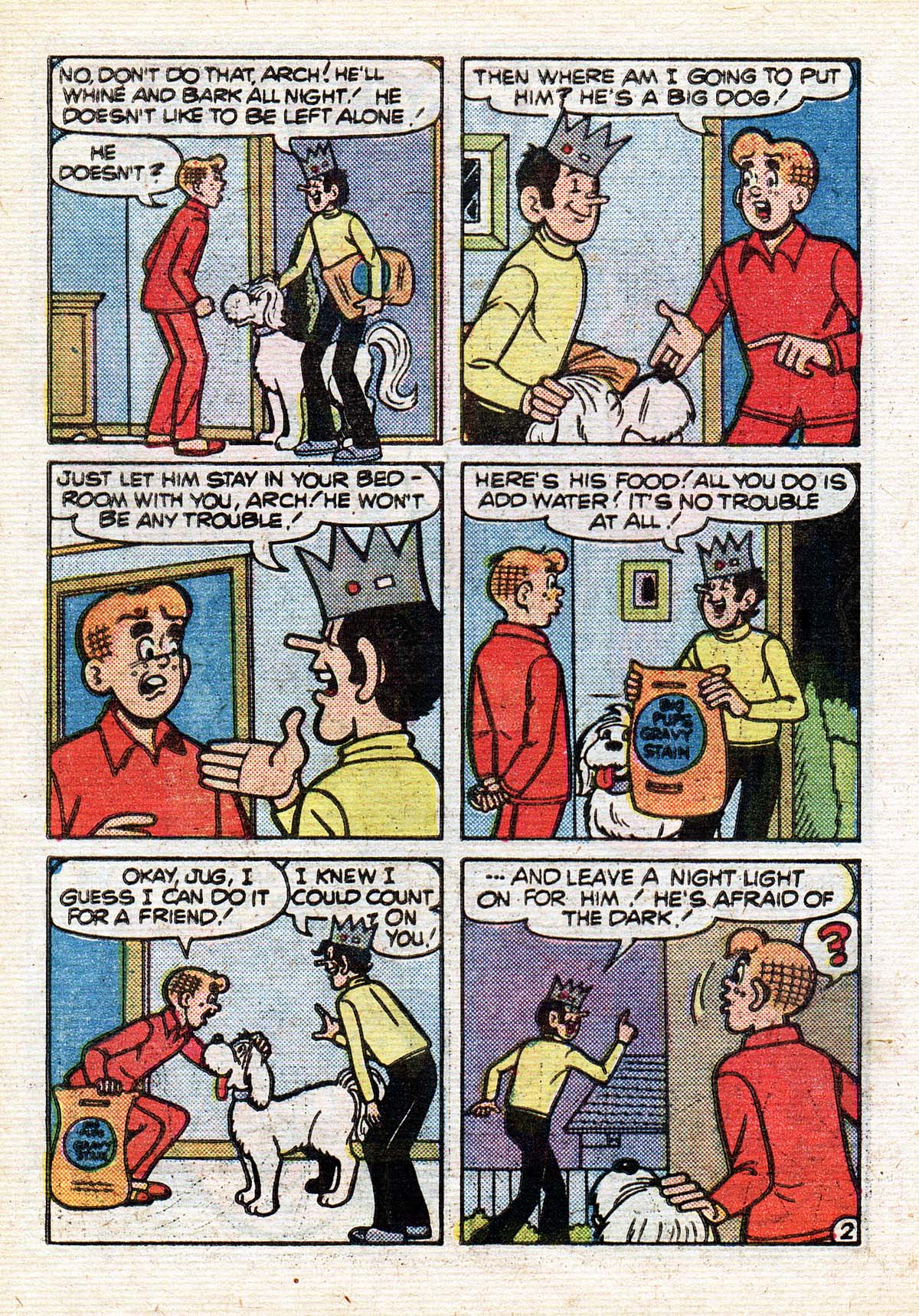 Read online Jughead Jones Comics Digest comic -  Issue #40 - 105