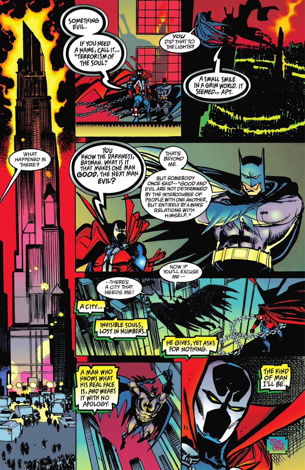 Read online Batman/Spawn: The Classic Collection comic -  Issue # TPB - 52