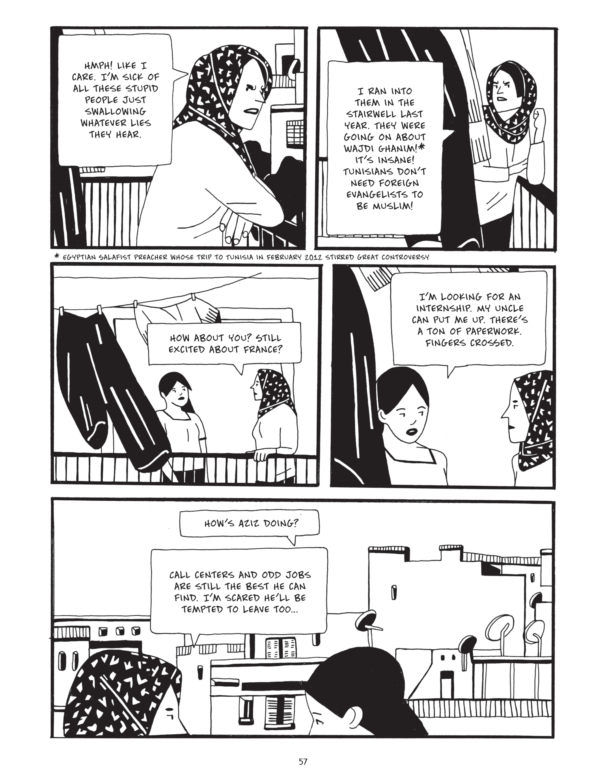 Read online After the Spring: A Story of Tunisian Youth comic -  Issue # TPB - 57