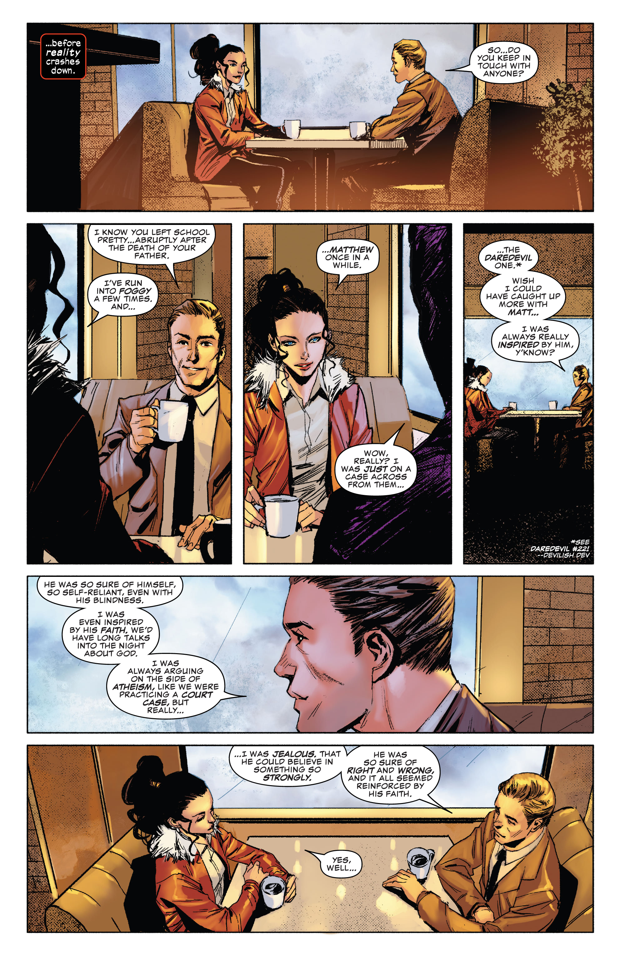 Read online Daredevil: Woman Without Fear comic -  Issue #1 - 12