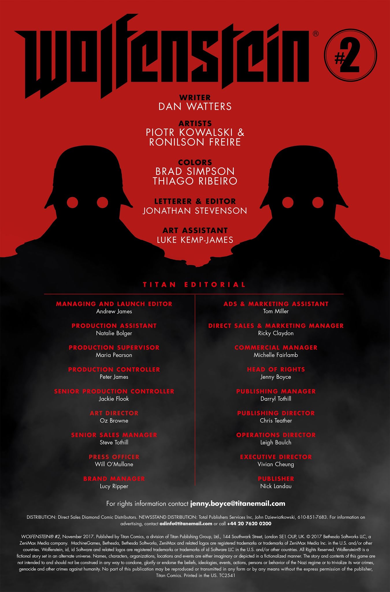 Read online Wolfenstein comic -  Issue #2 - 4