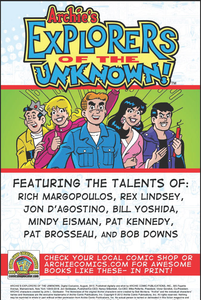 Read online Archie's Explorers of the Unknown comic -  Issue # TPB (Part 1) - 2
