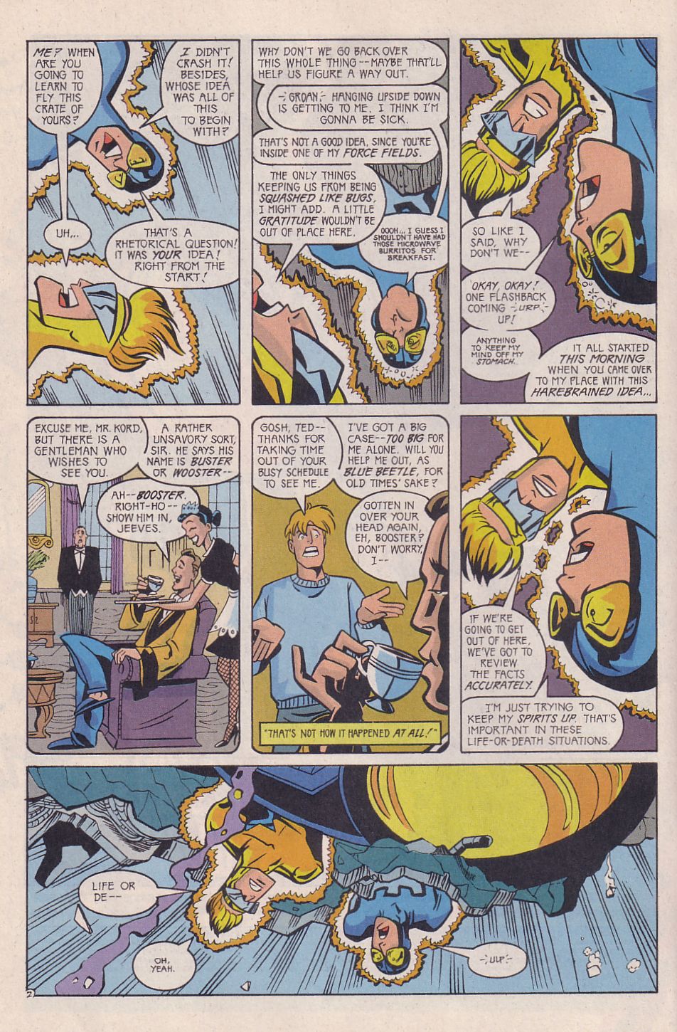 Read online Adventures in the DC Universe comic -  Issue #8 - 3