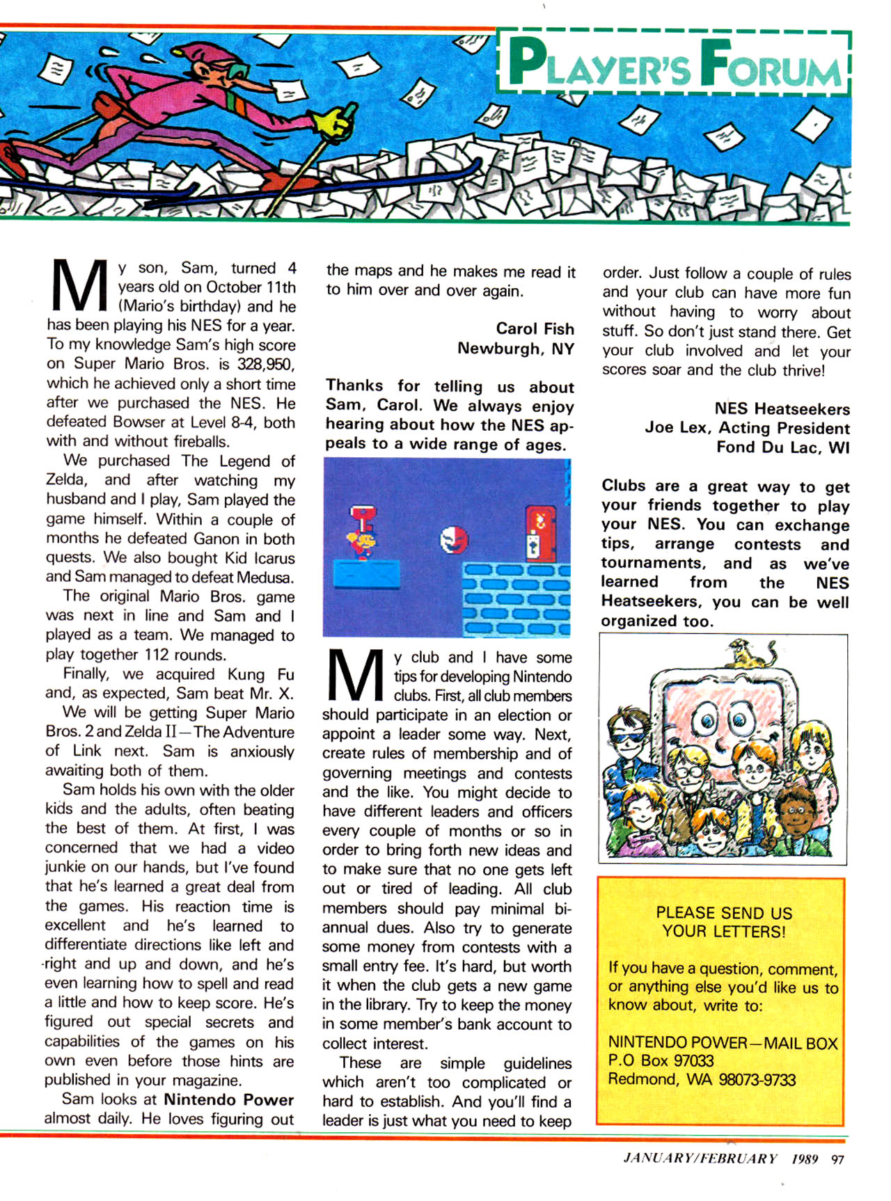 Read online Nintendo Power comic -  Issue #4 - 101