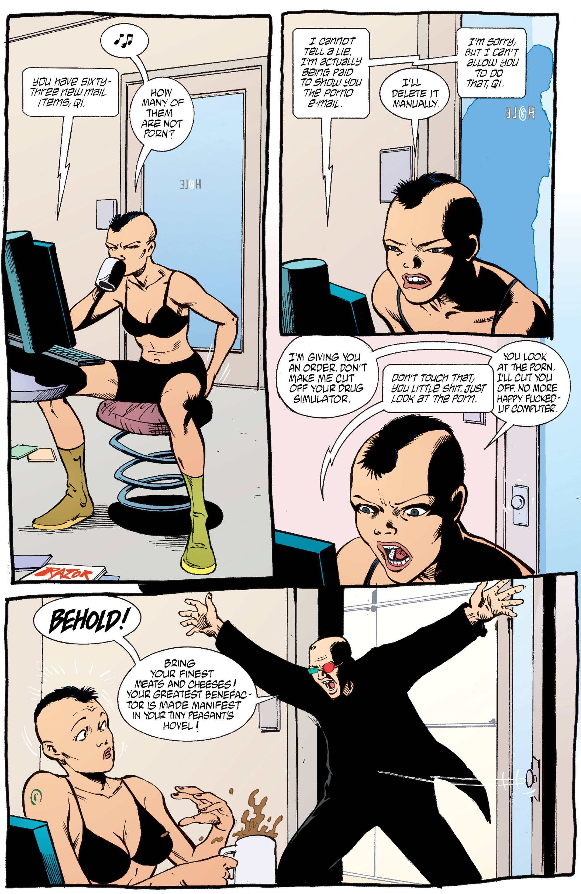 Read online Transmetropolitan comic -  Issue #53 - 8