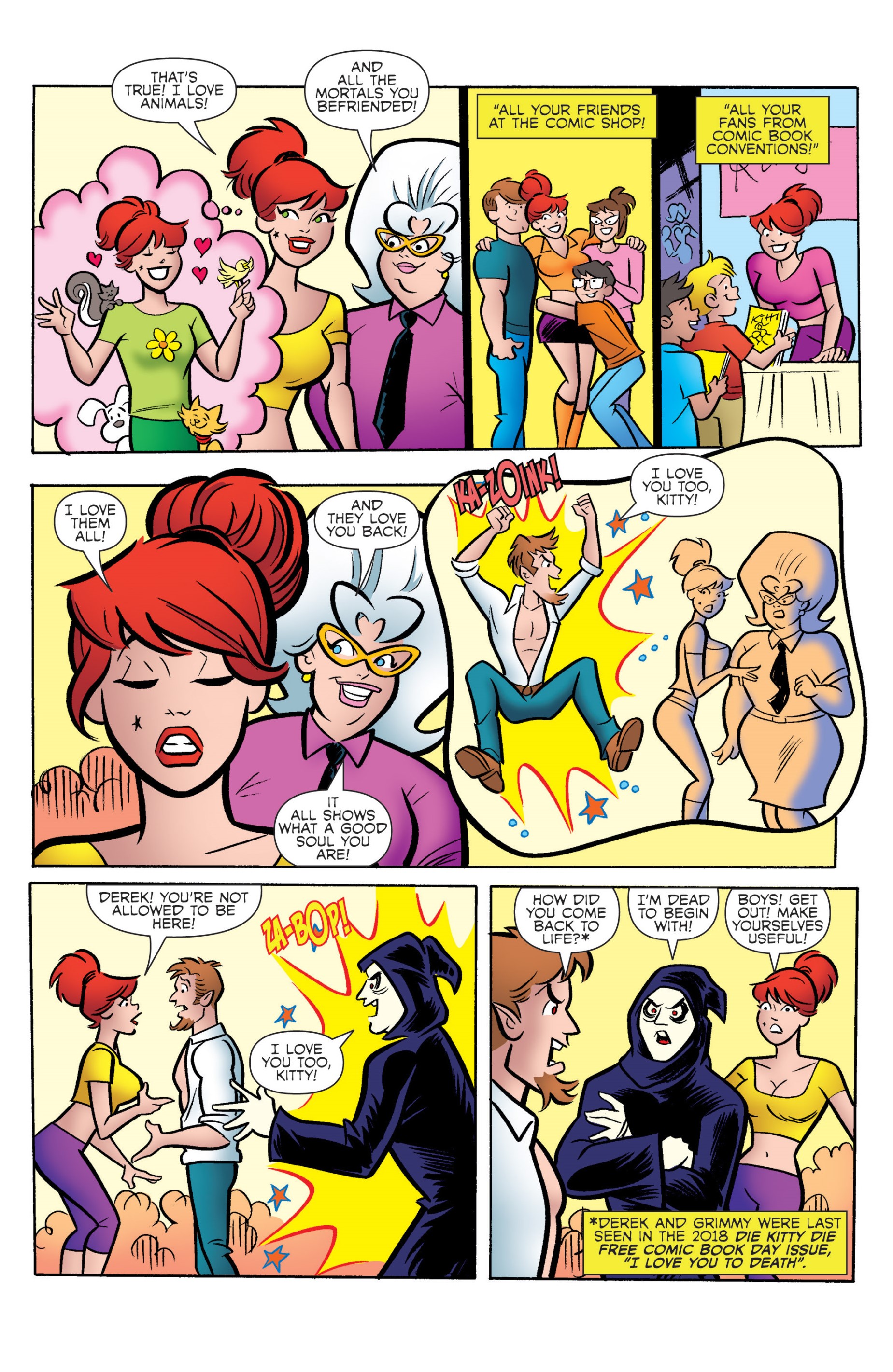 Read online Die Kitty Die! Heaven & Hell comic -  Issue #1 - 19