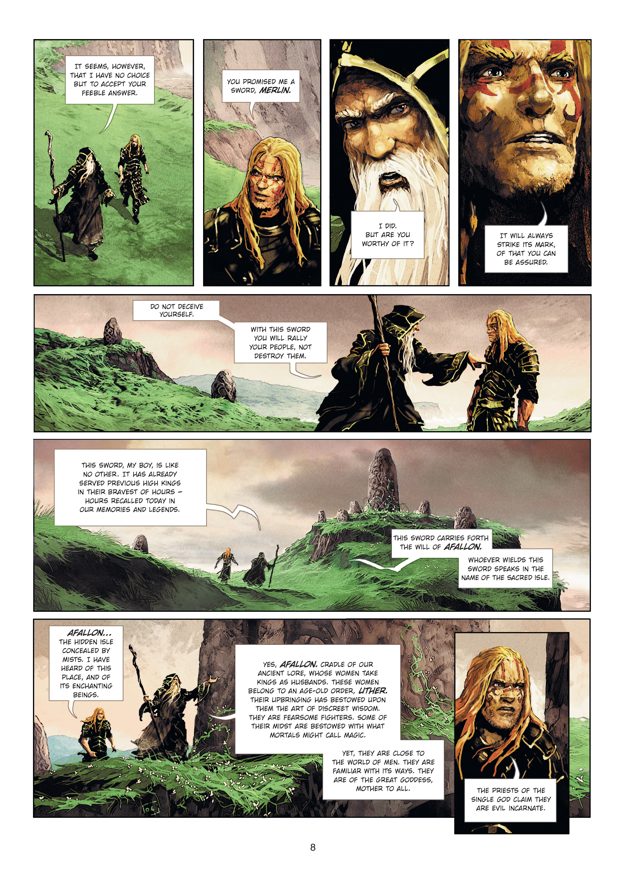 Read online Excalibur - The Chronicles comic -  Issue # TPB 1 - 8