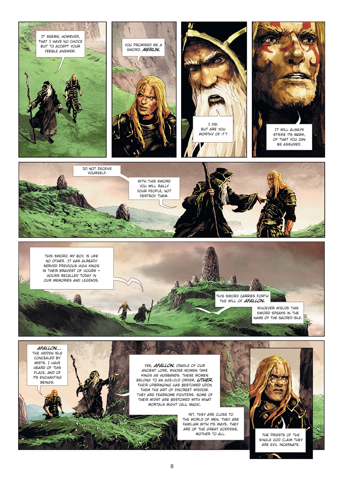 Excalibur - The Chronicles issue TPB 1 - Page 8