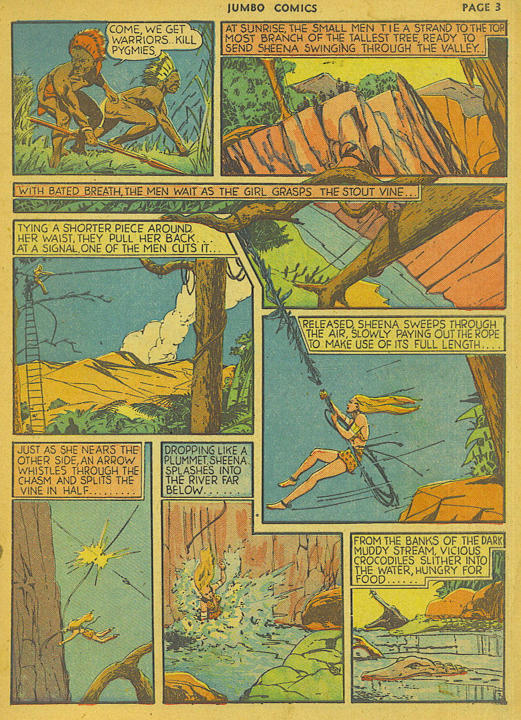 Read online Jumbo Comics comic -  Issue #14 - 5