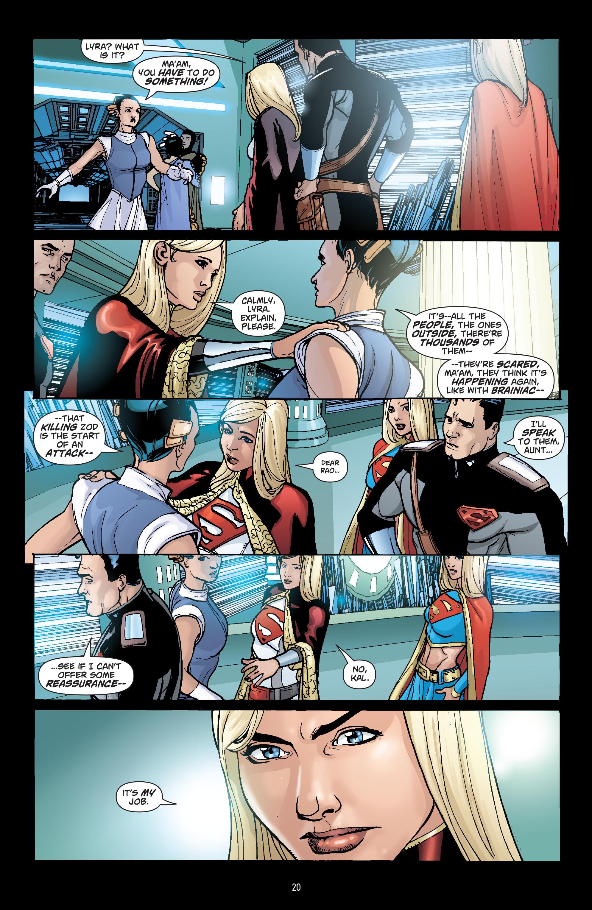 Read online Superman: New Krypton comic -  Issue # TPB 4 - 17