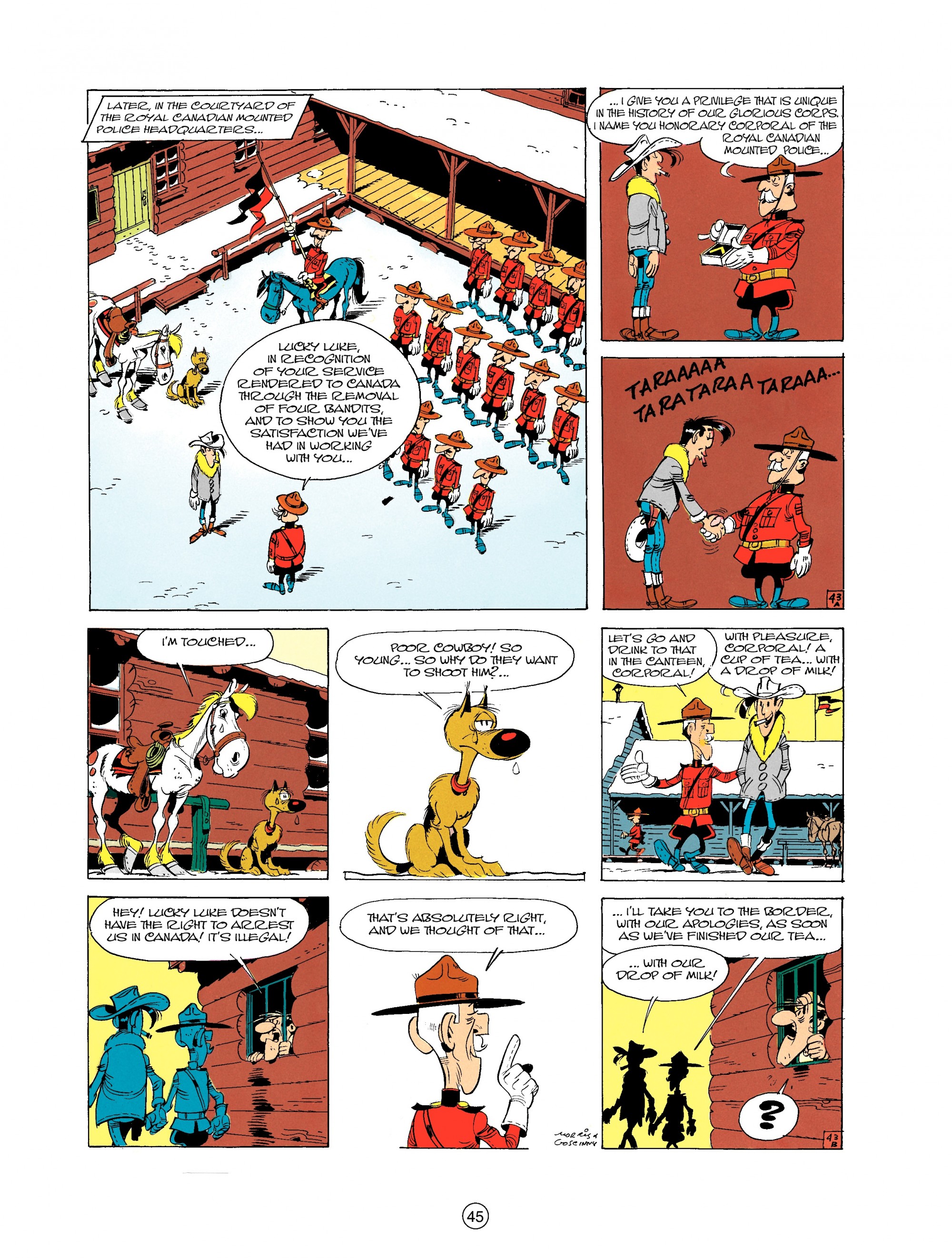 Read online A Lucky Luke Adventure comic -  Issue #15 - 45