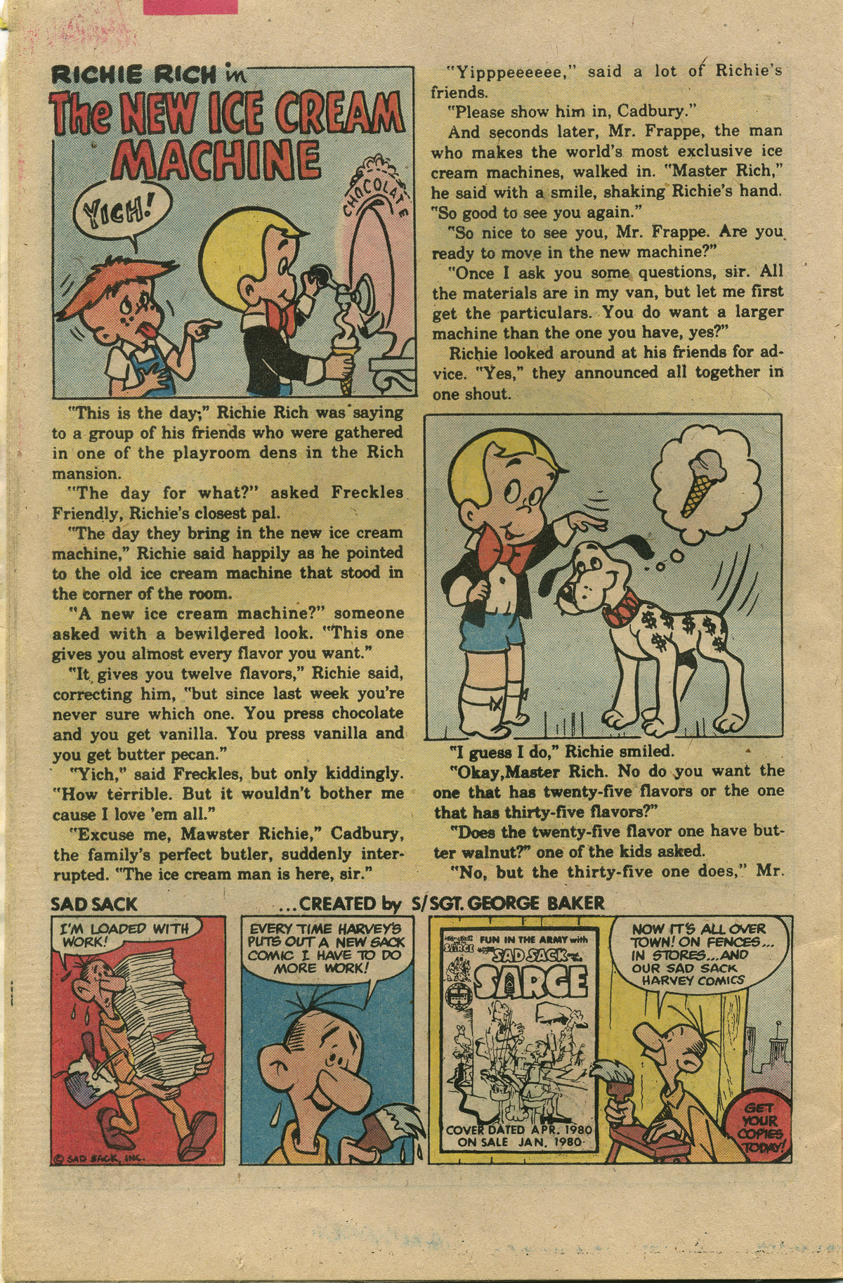 Read online Richie Rich & Dollar the Dog comic -  Issue #12 - 26