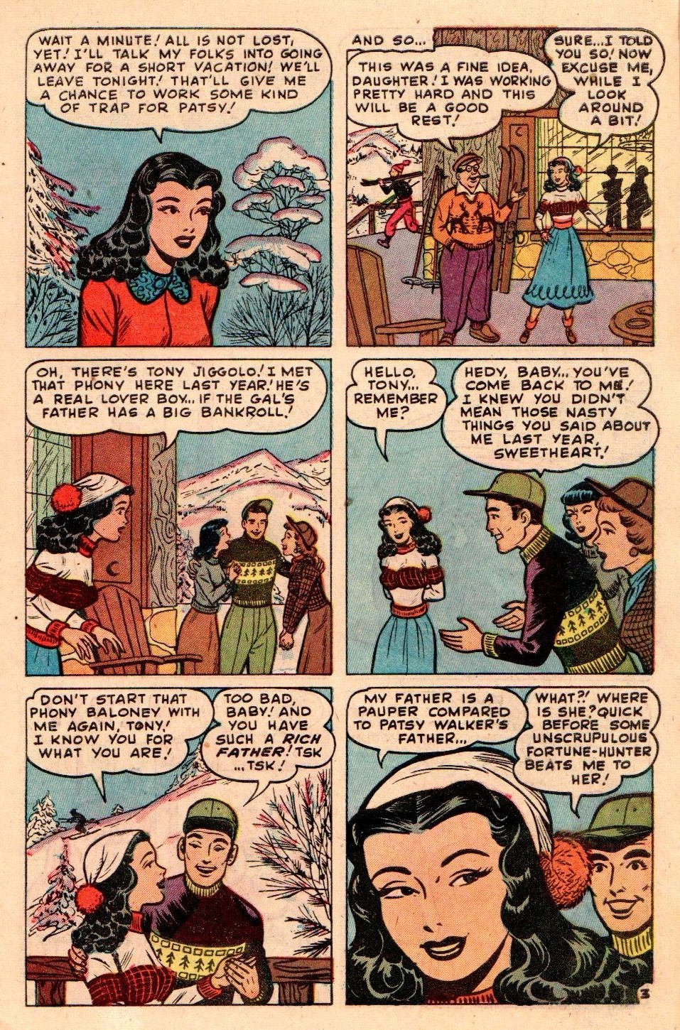 Read online Patsy Walker comic -  Issue #39 - 5